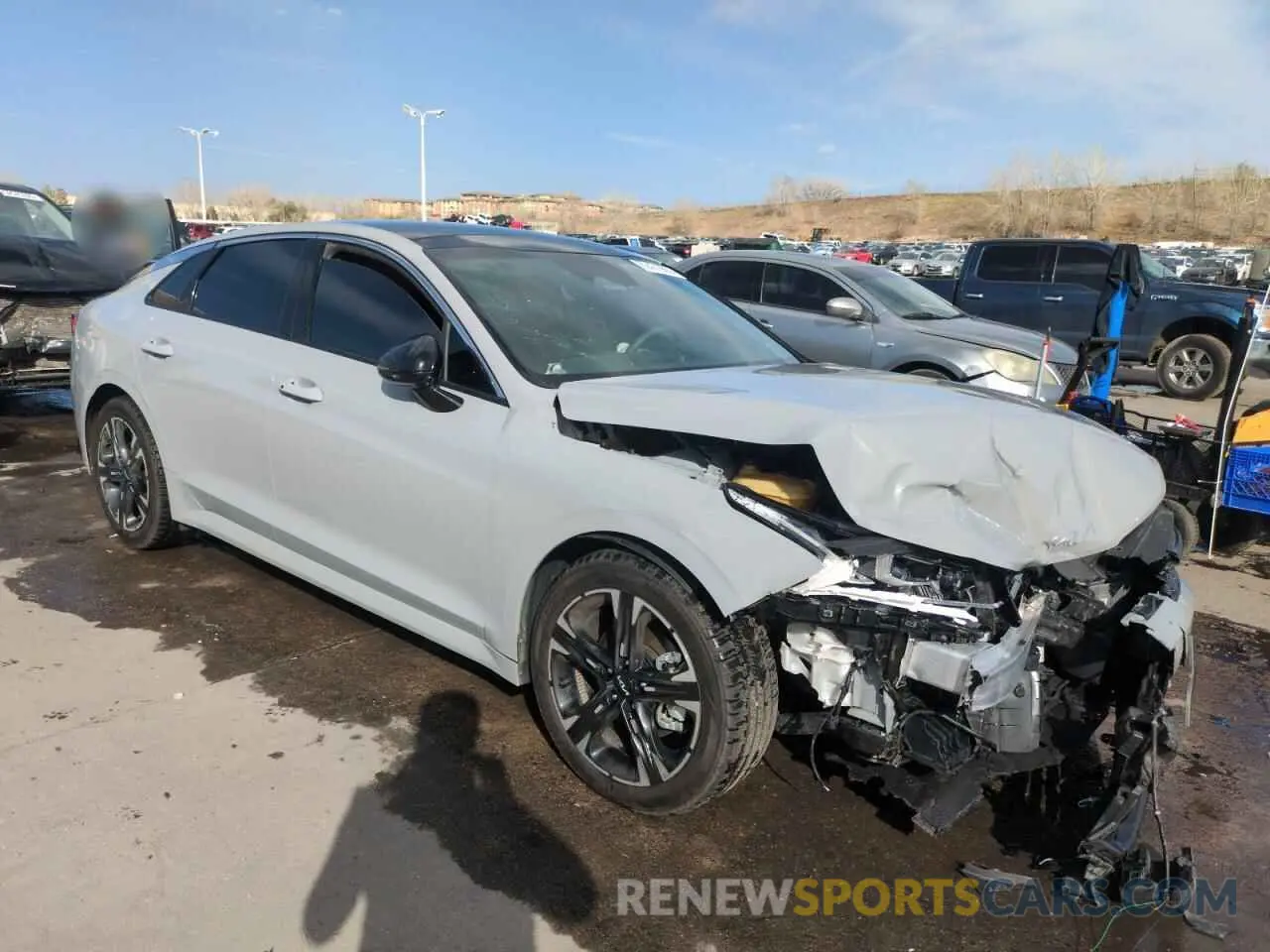 4 Photograph of a damaged car 5XXG64J28RG263059 KIA K5 2024