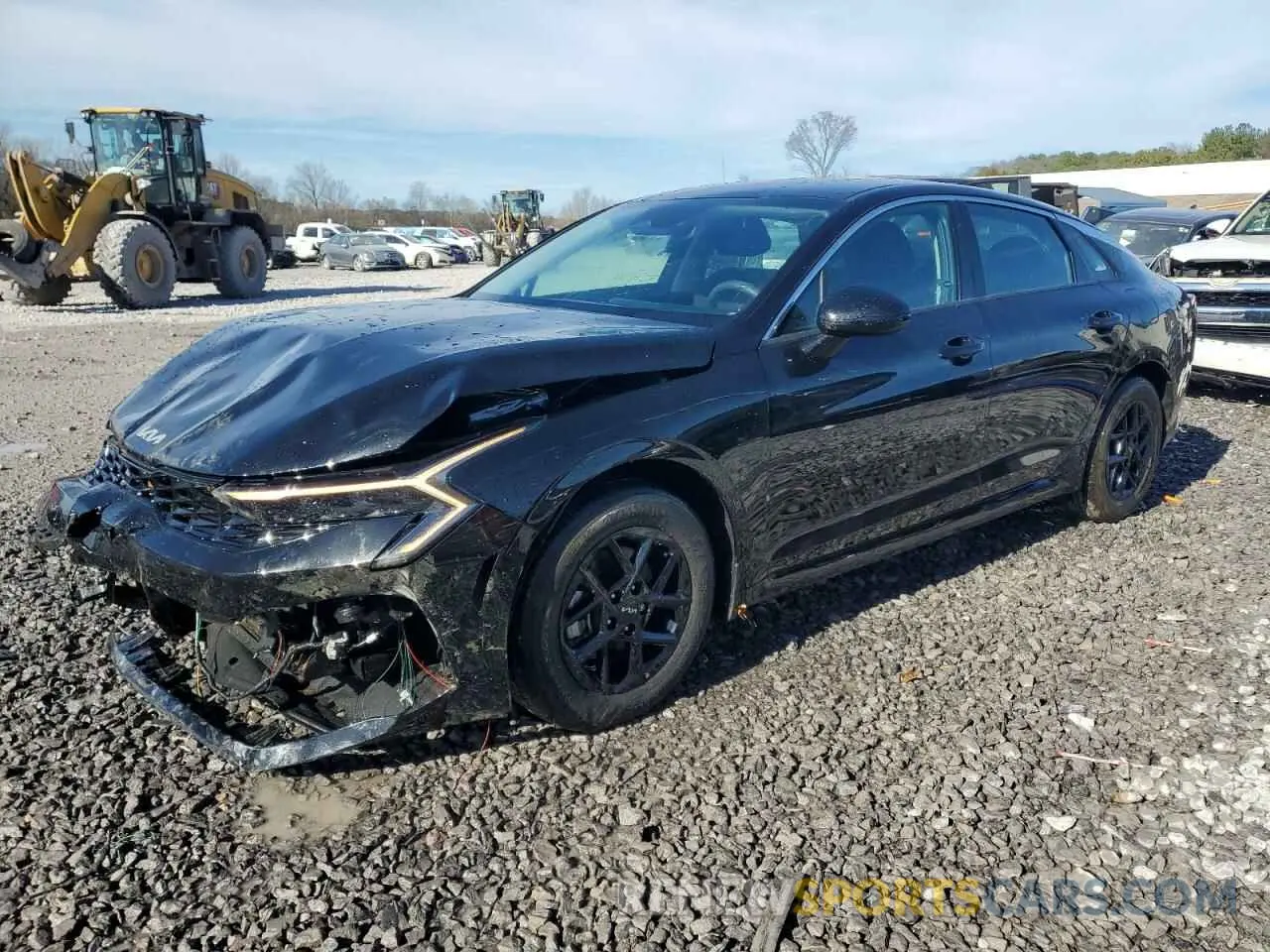 1 Photograph of a damaged car KNAG24J79S5338690 KIA K5 2025