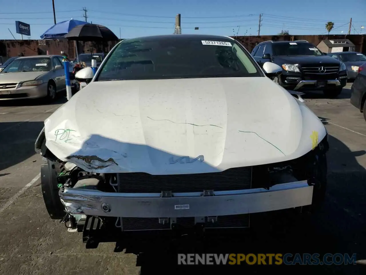 5 Photograph of a damaged car KNAG34J74S5299567 KIA K5 2025