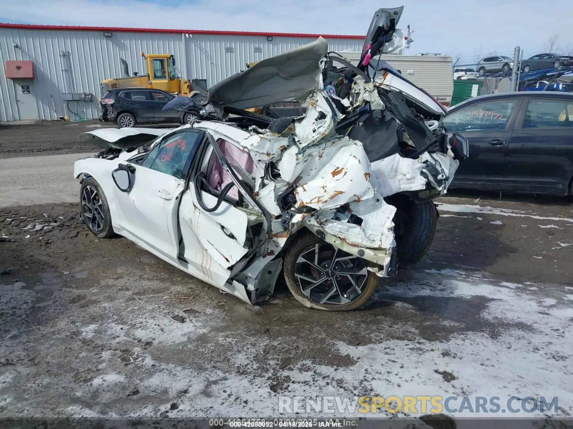 3 Photograph of a damaged car KNAG34J76S5271446 KIA K5 2025