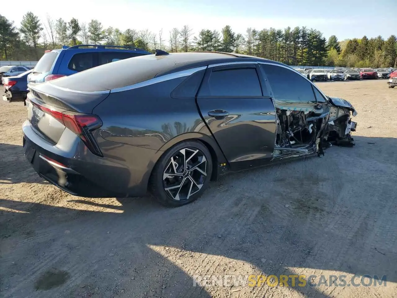 3 Photograph of a damaged car KNAG34J76S5356822 KIA K5 2025