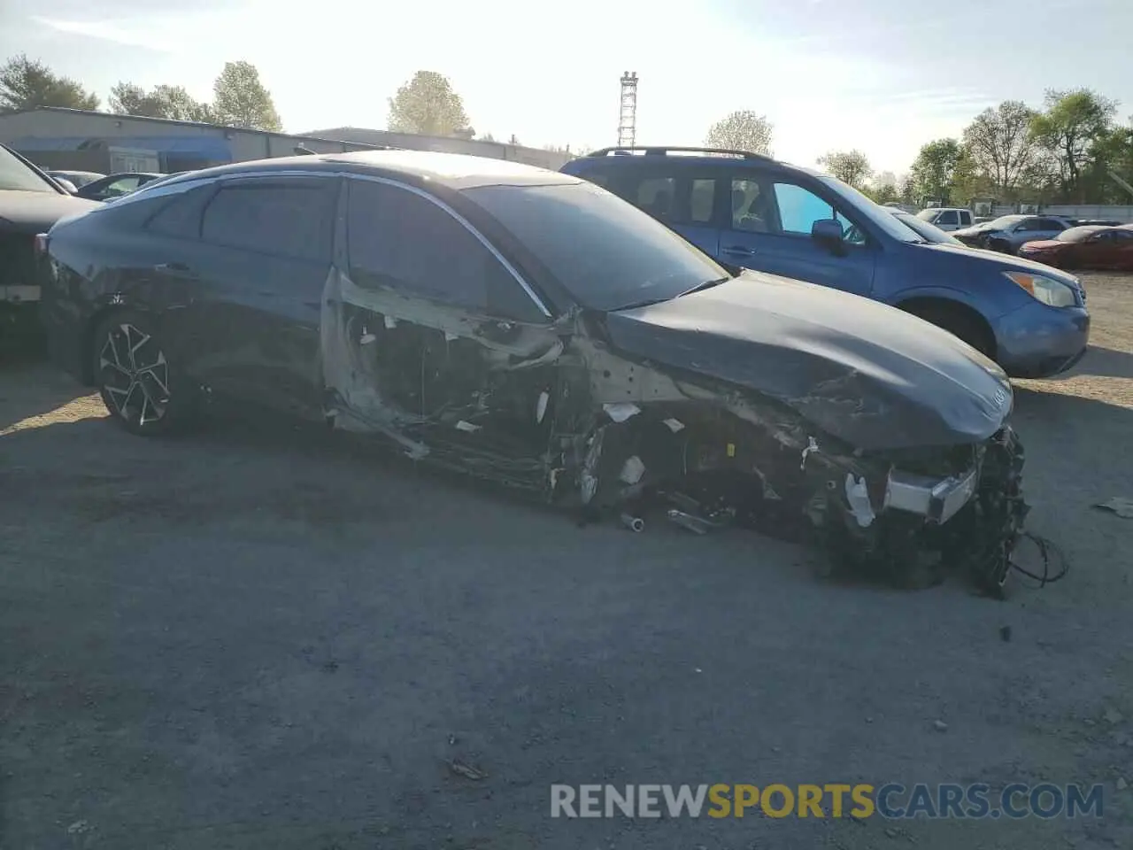 4 Photograph of a damaged car KNAG34J76S5356822 KIA K5 2025