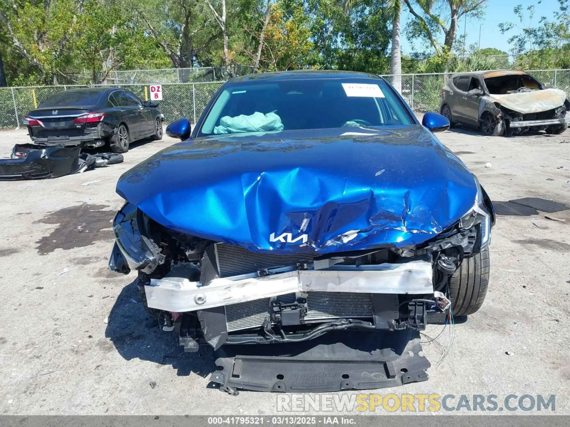 12 Photograph of a damaged car KNAG34J77S5268619 KIA K5 2025