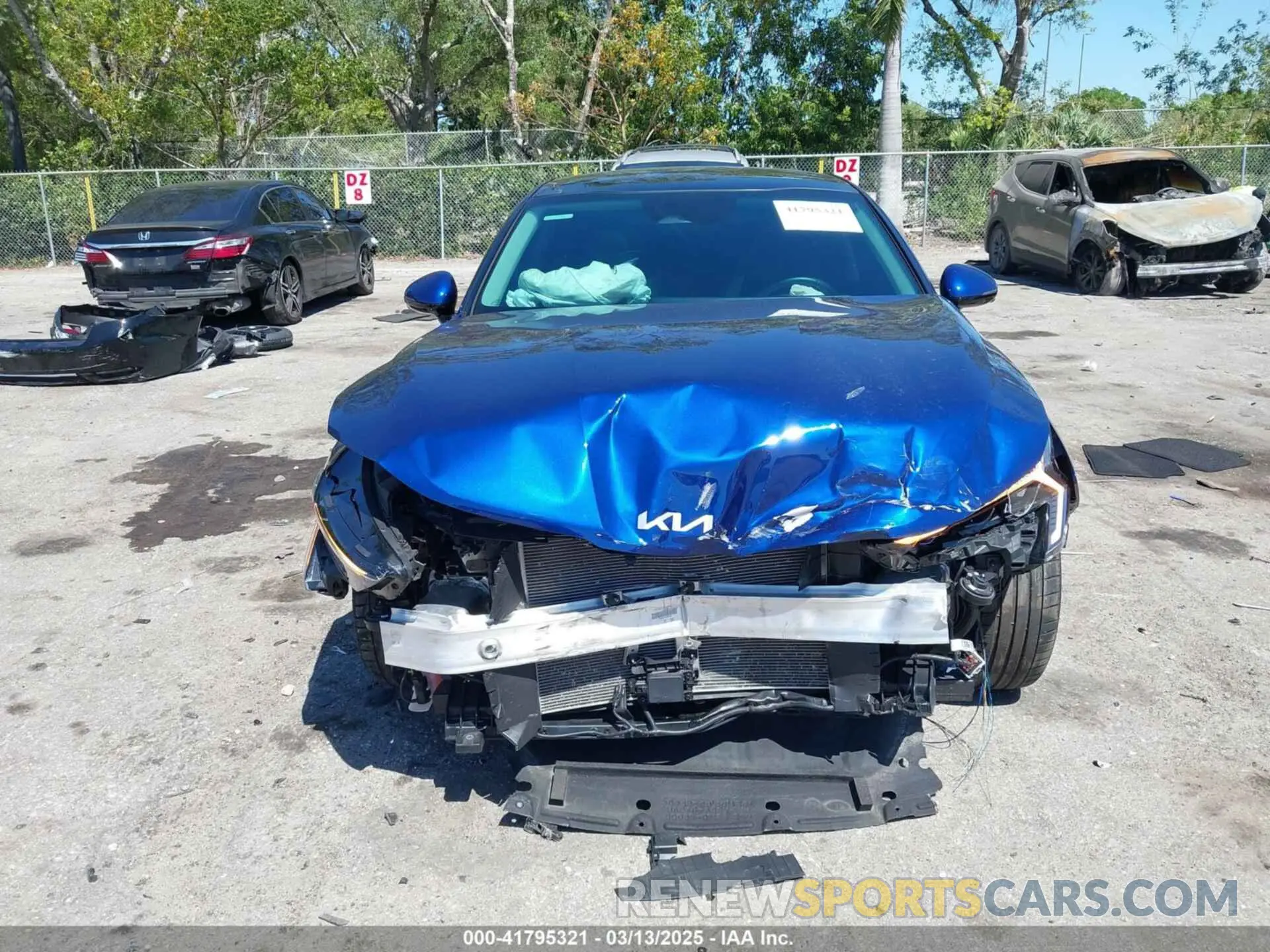 6 Photograph of a damaged car KNAG34J77S5268619 KIA K5 2025