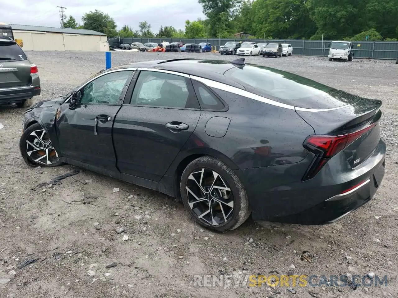 2 Photograph of a damaged car KNAG34J79S5271201 KIA K5 2025