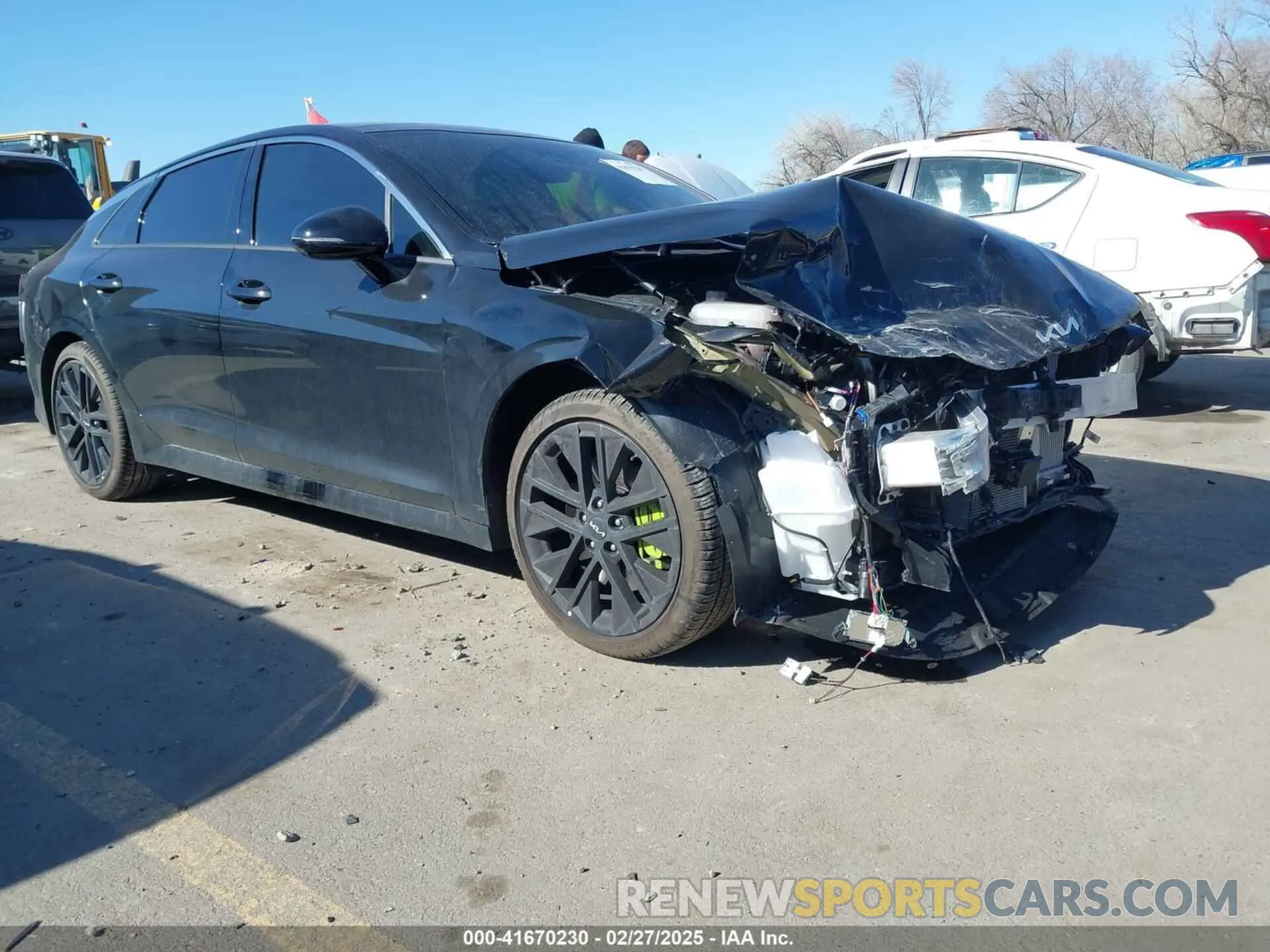 1 Photograph of a damaged car KNAG44J81S5340226 KIA K5 2025