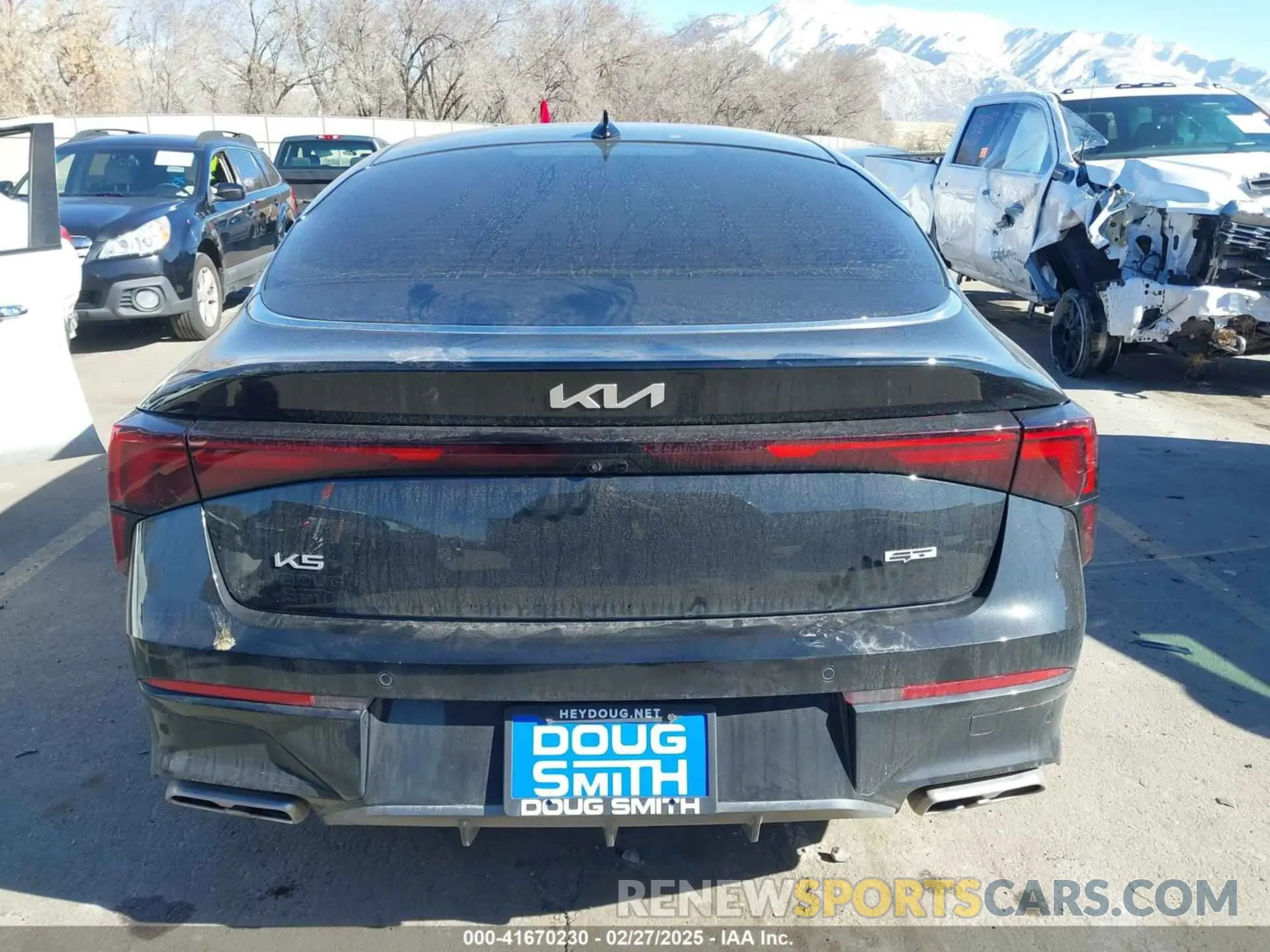 17 Photograph of a damaged car KNAG44J81S5340226 KIA K5 2025