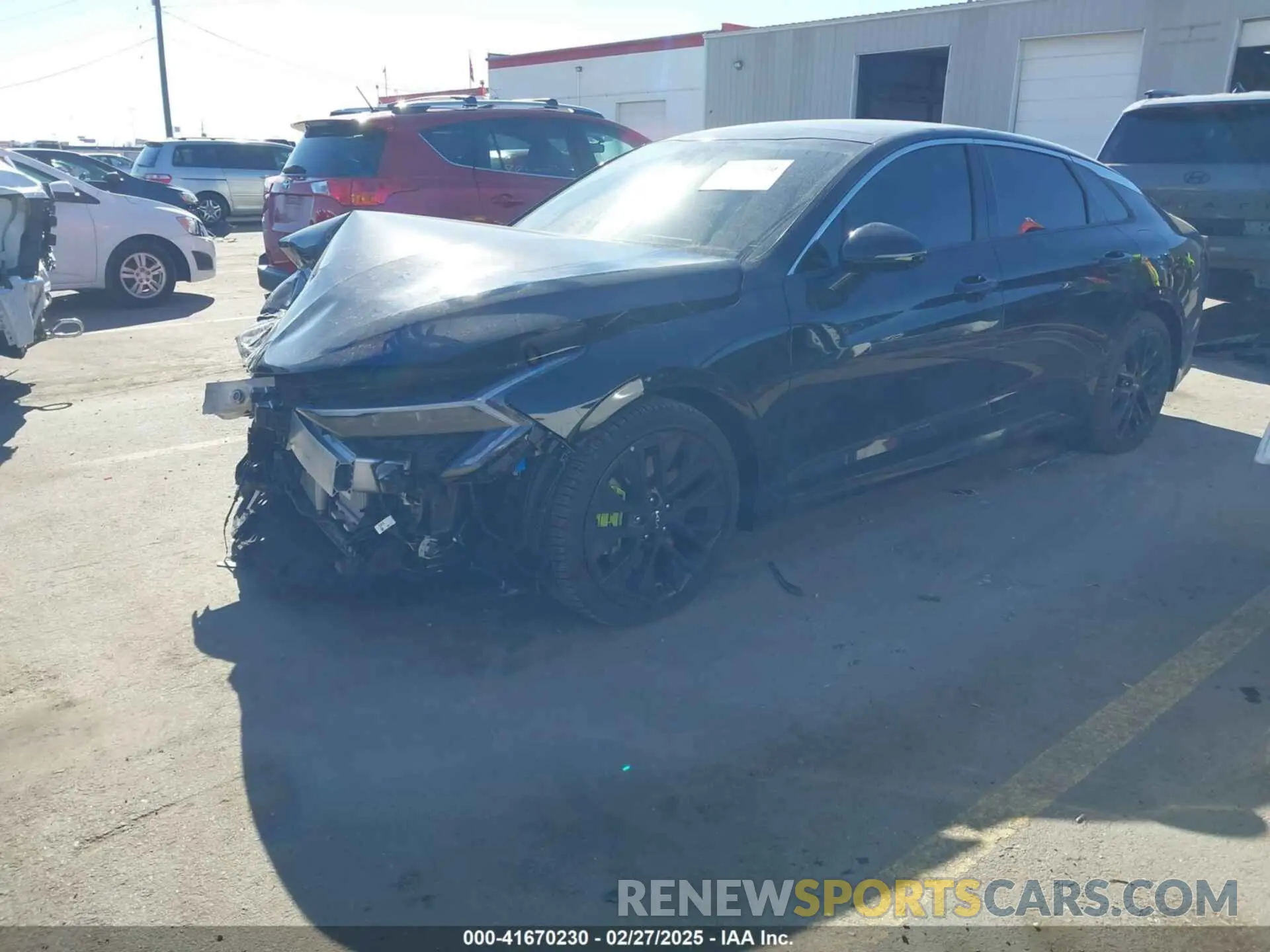 2 Photograph of a damaged car KNAG44J81S5340226 KIA K5 2025