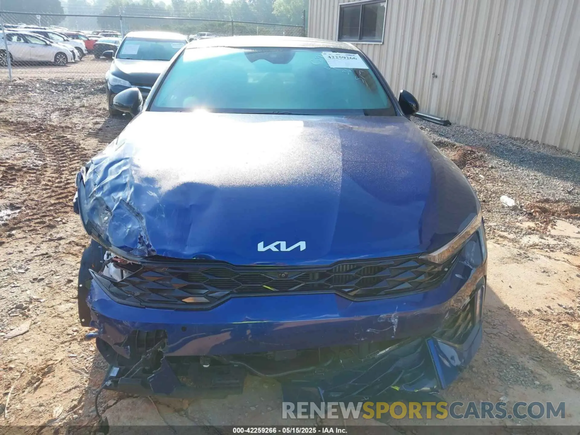 12 Photograph of a damaged car KNAG44J89S5273682 KIA K5 2025