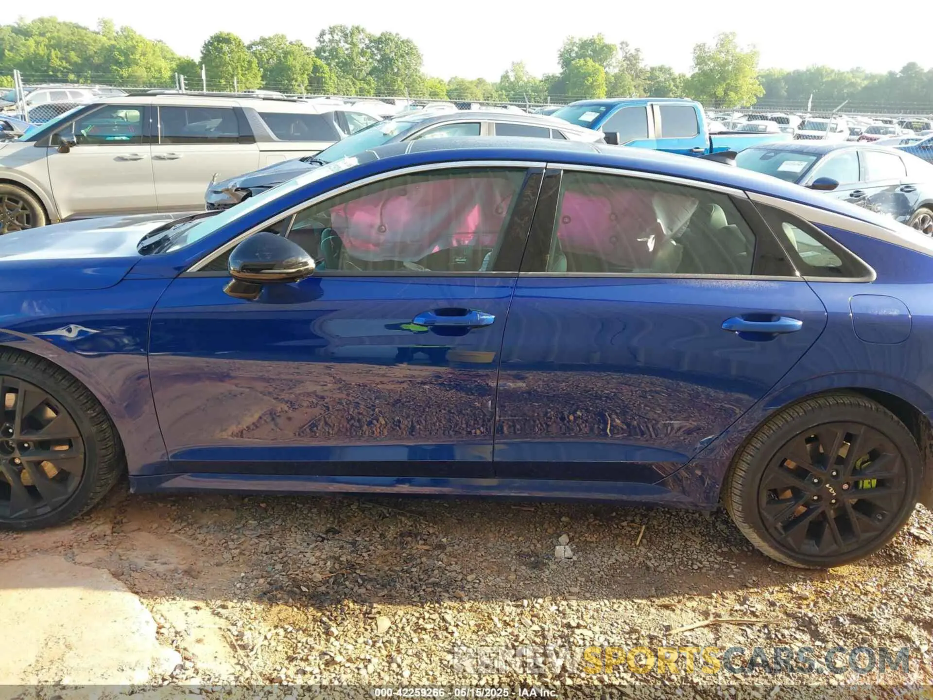 14 Photograph of a damaged car KNAG44J89S5273682 KIA K5 2025