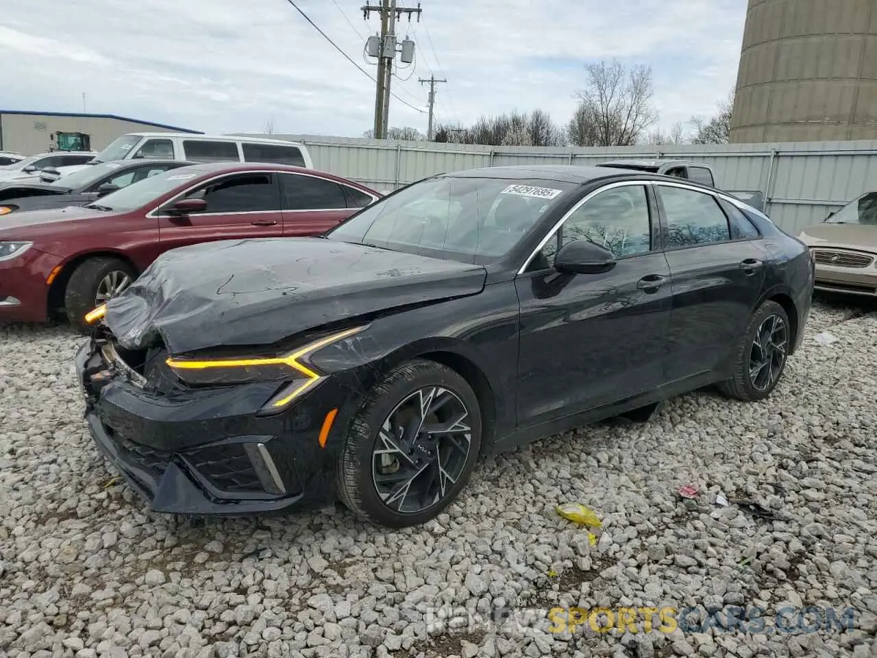1 Photograph of a damaged car KNAG64J70S5334306 KIA K5 2025