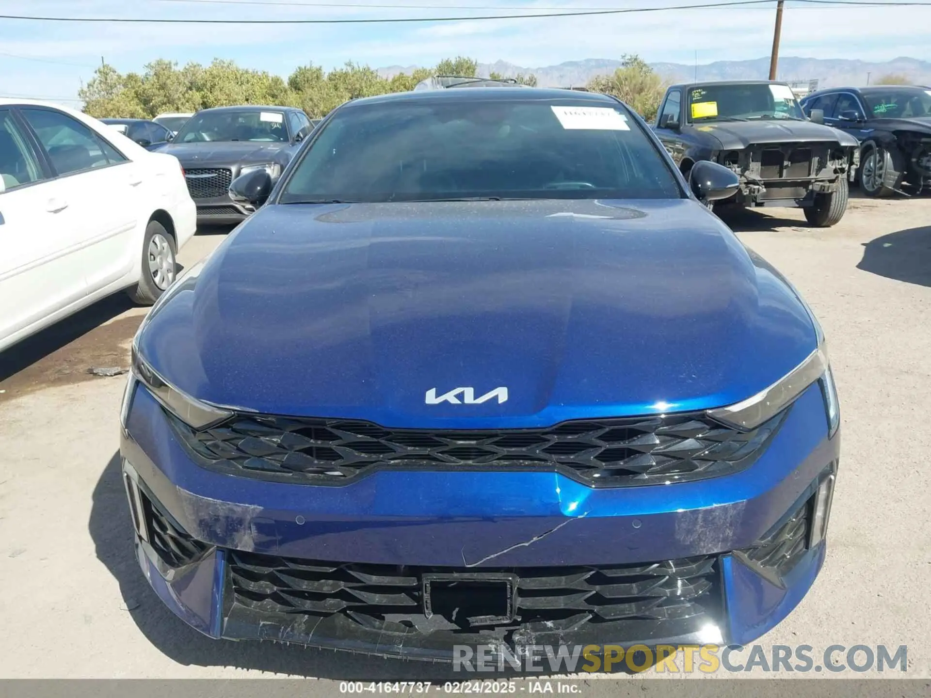 12 Photograph of a damaged car KNAG64J73S5278393 KIA K5 2025