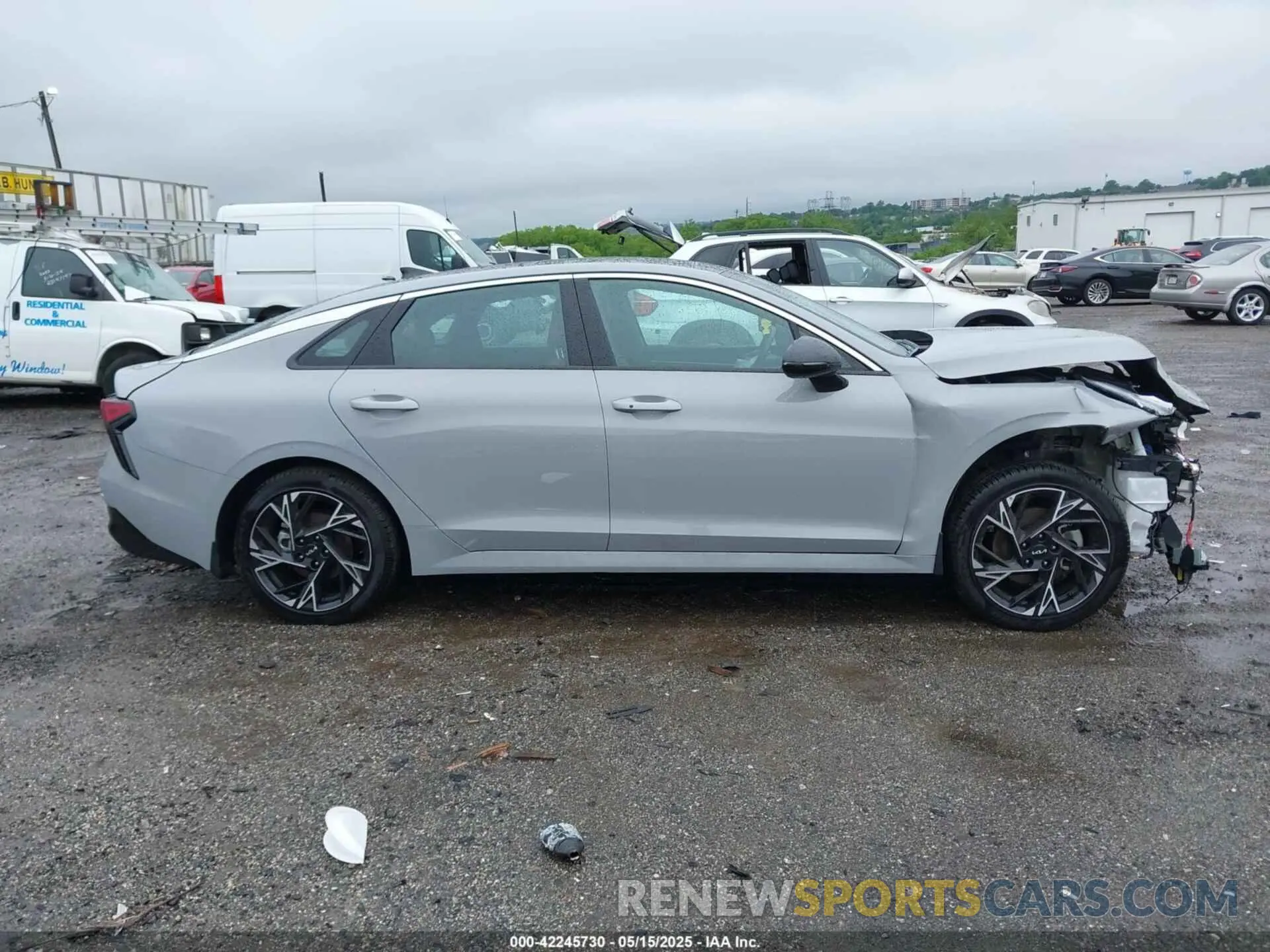 12 Photograph of a damaged car KNAG64J74S5305956 KIA K5 2025