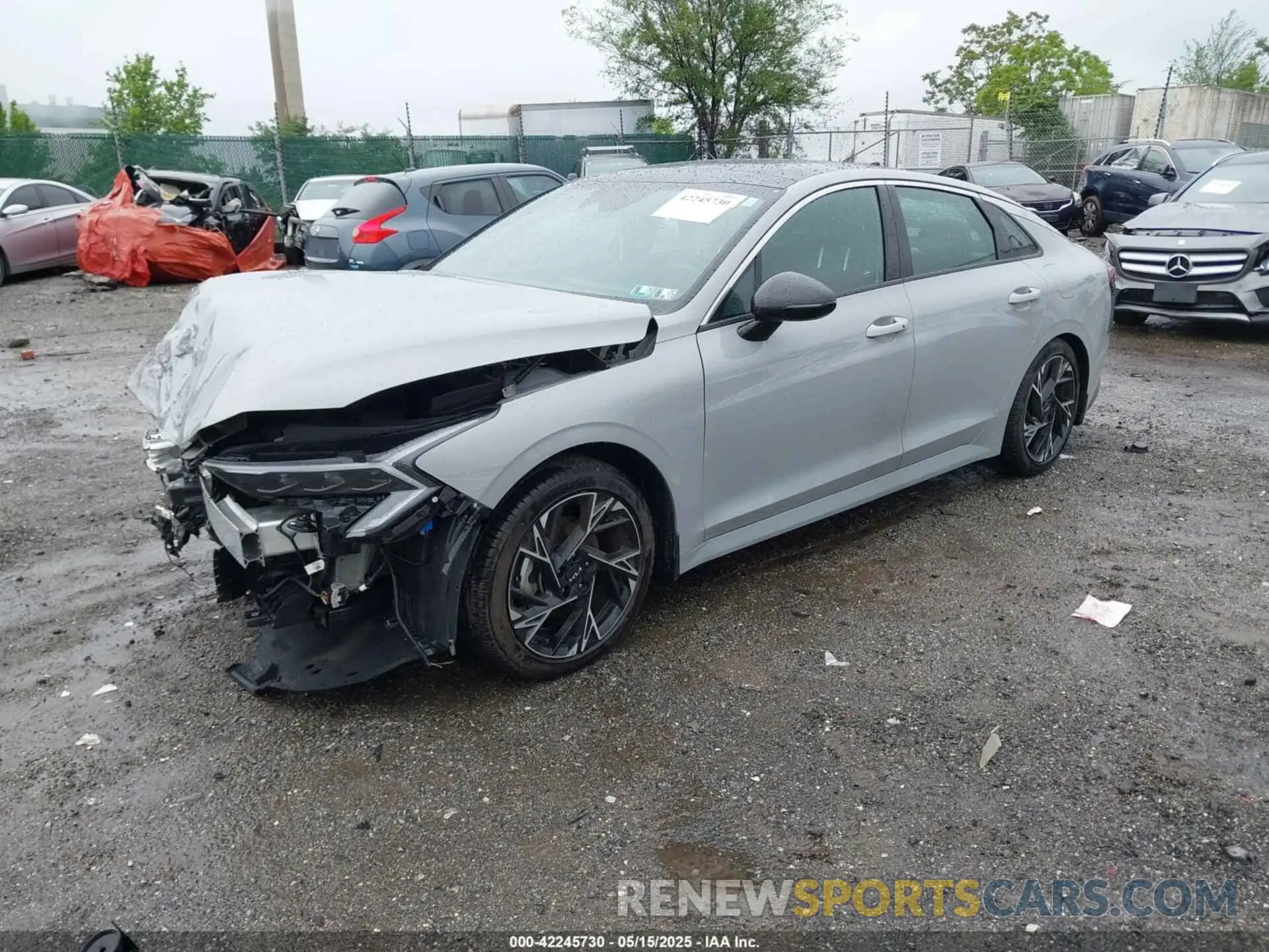 2 Photograph of a damaged car KNAG64J74S5305956 KIA K5 2025