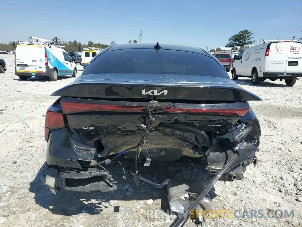 6 Photograph of a damaged car KNAG64J74S5309974 KIA K5 2025