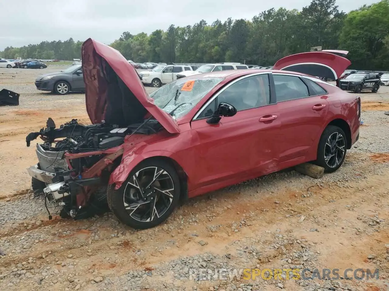 1 Photograph of a damaged car KNAG64J76S5288545 KIA K5 2025