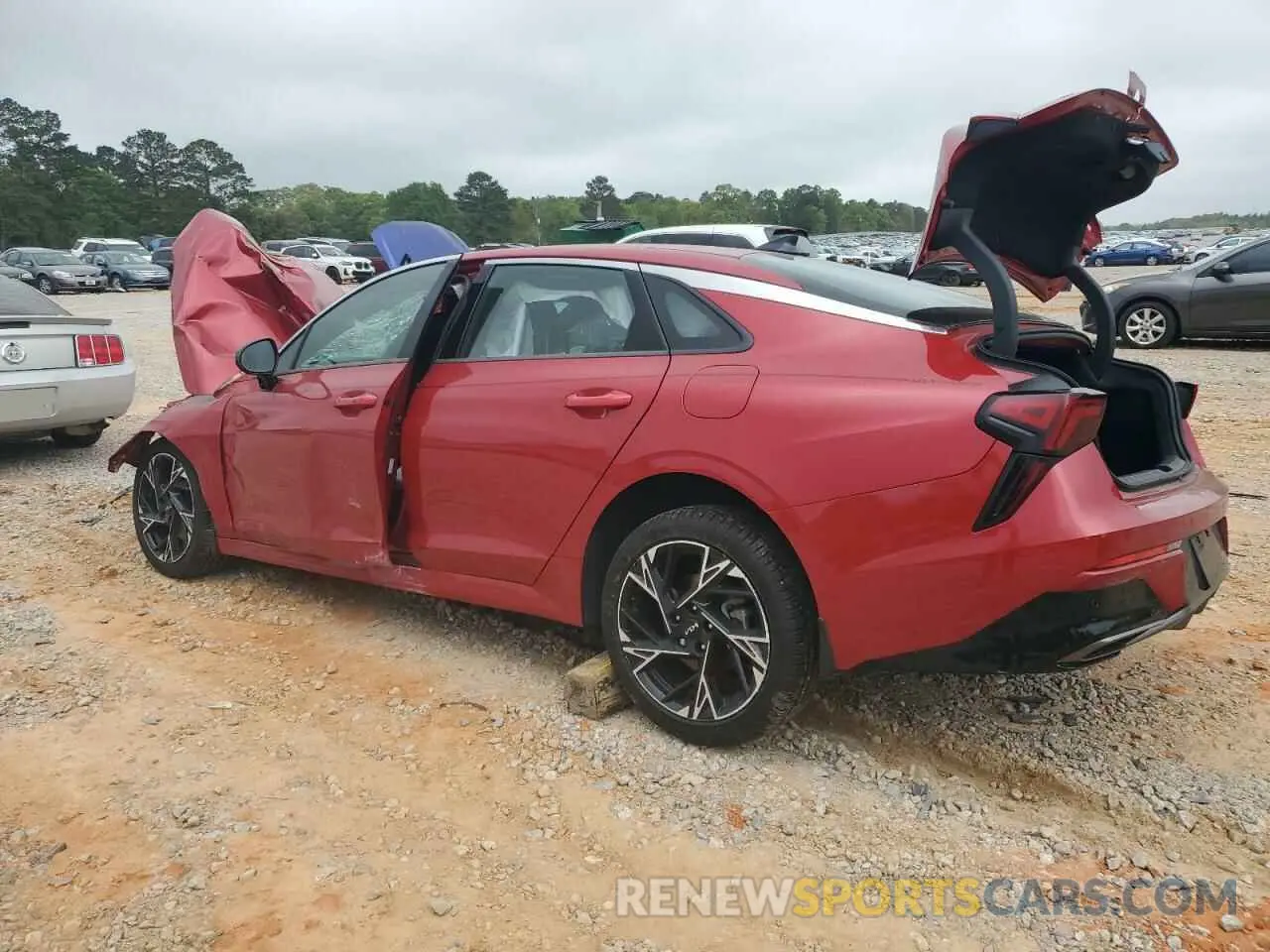 2 Photograph of a damaged car KNAG64J76S5288545 KIA K5 2025