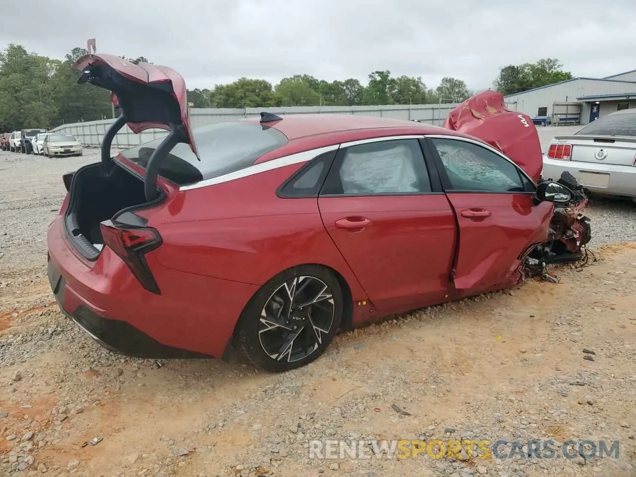 3 Photograph of a damaged car KNAG64J76S5288545 KIA K5 2025