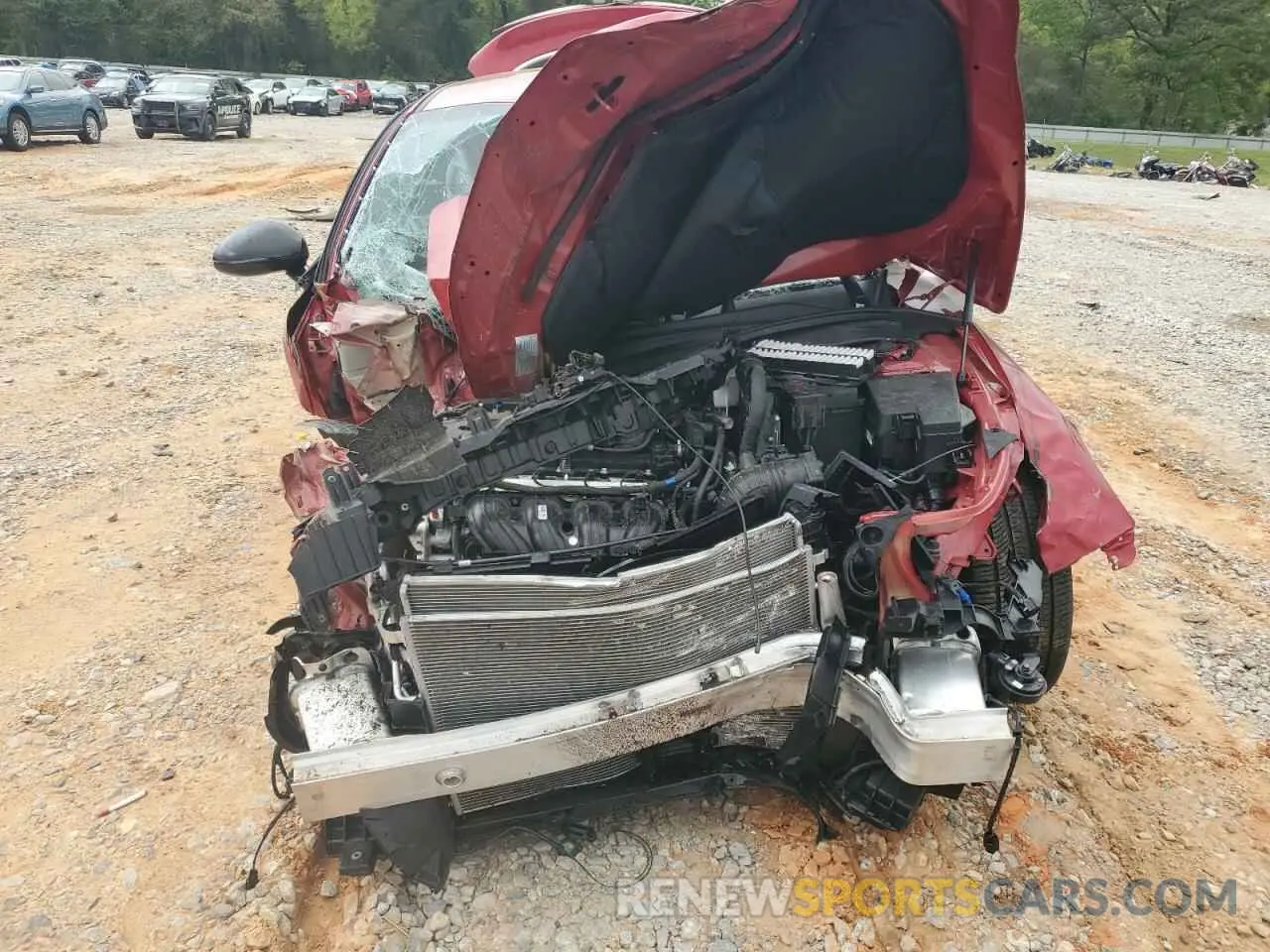5 Photograph of a damaged car KNAG64J76S5288545 KIA K5 2025