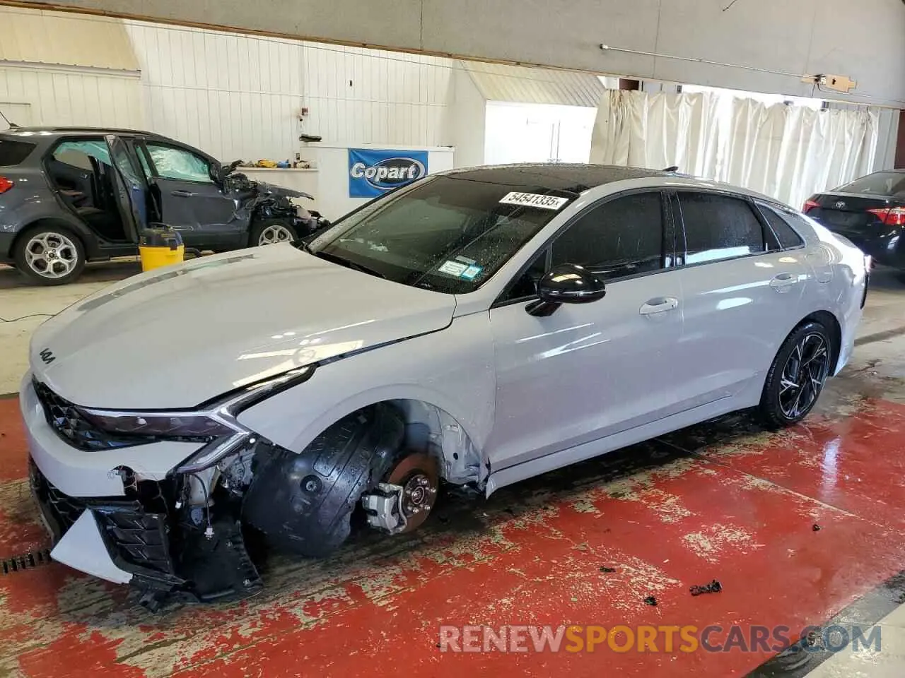 1 Photograph of a damaged car KNAG64J76S5312245 KIA K5 2025
