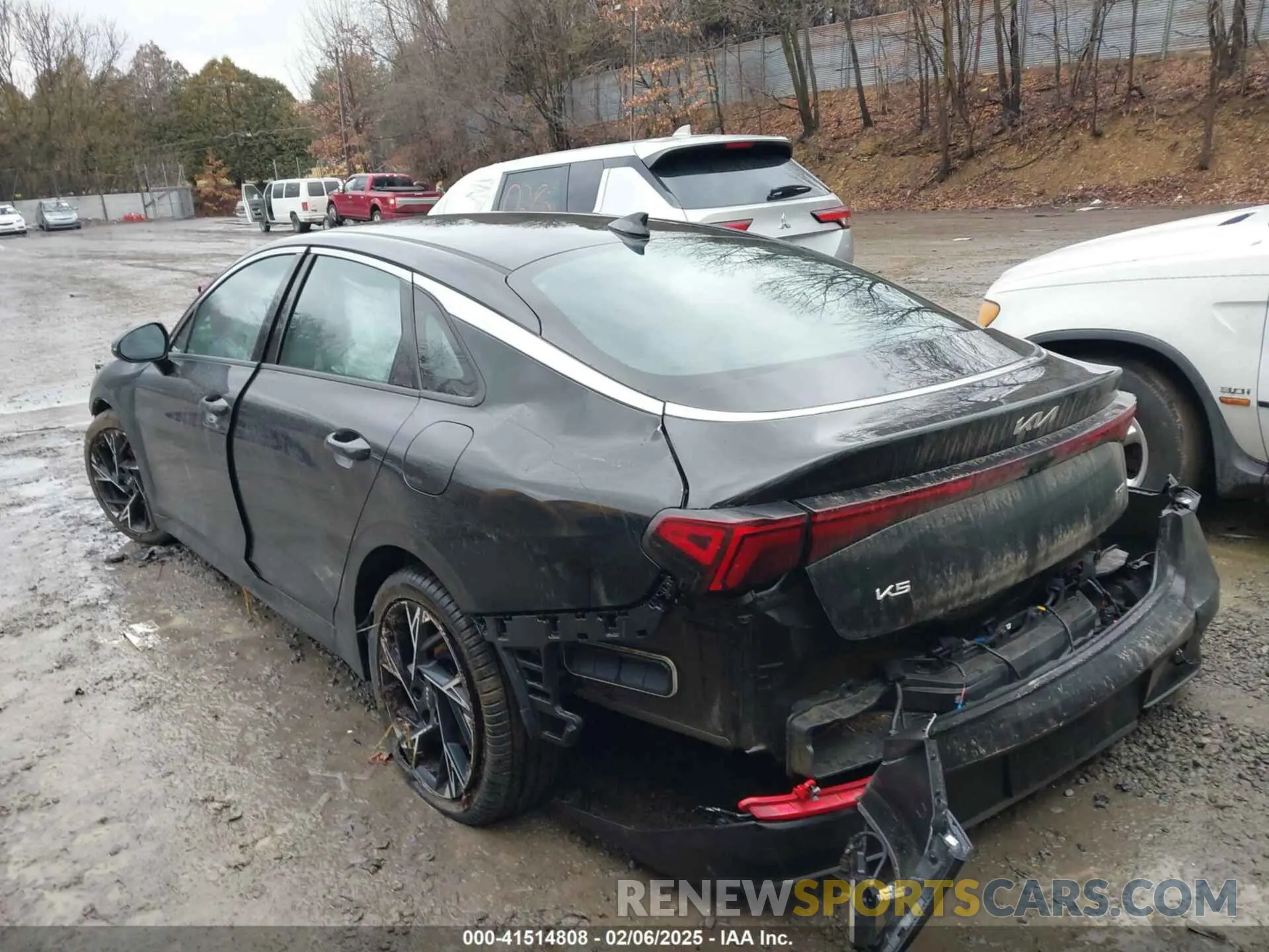 3 Photograph of a damaged car KNAG64J77S5326445 KIA K5 2025