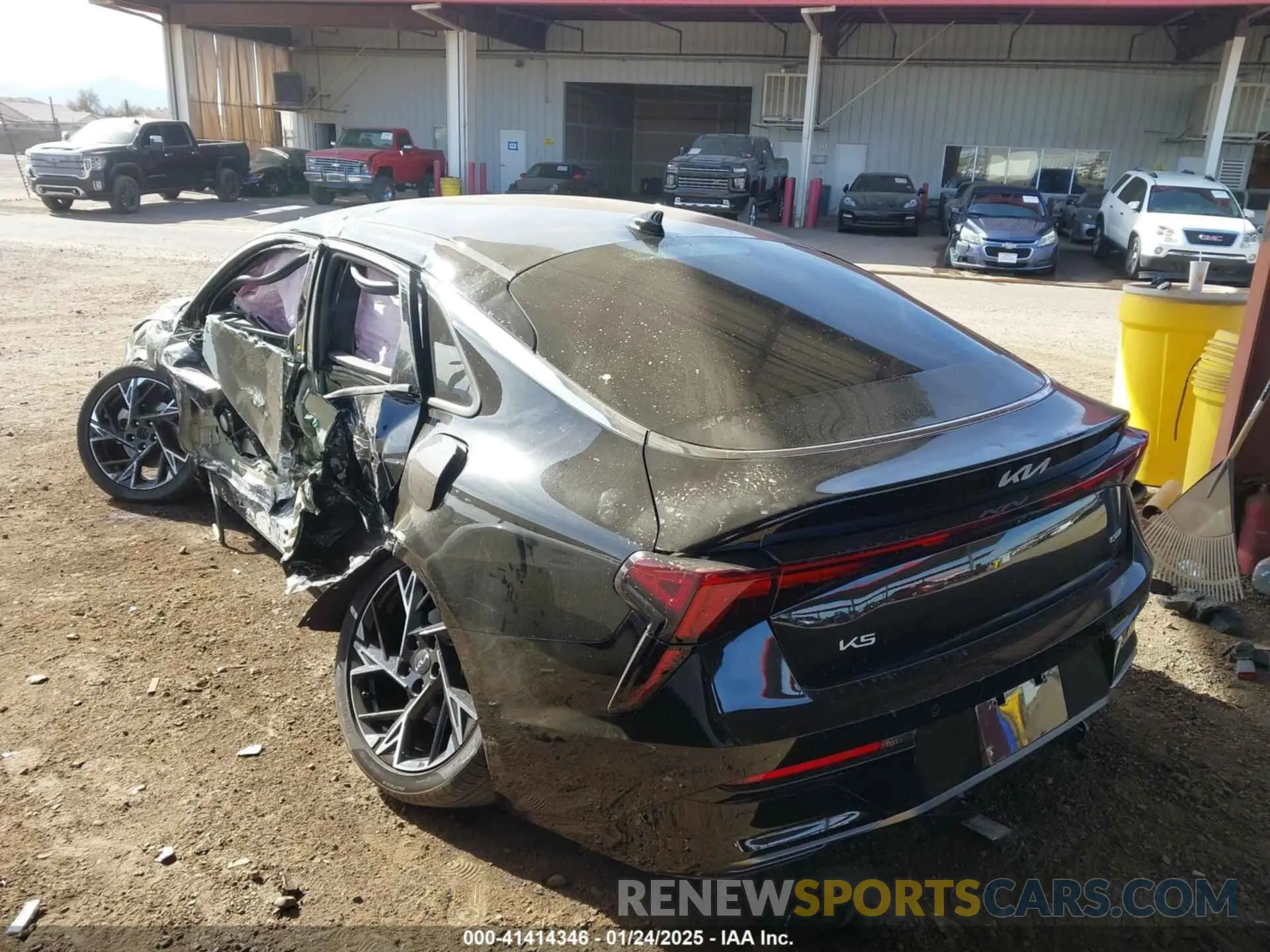 3 Photograph of a damaged car KNAG64J78S5270130 KIA K5 2025