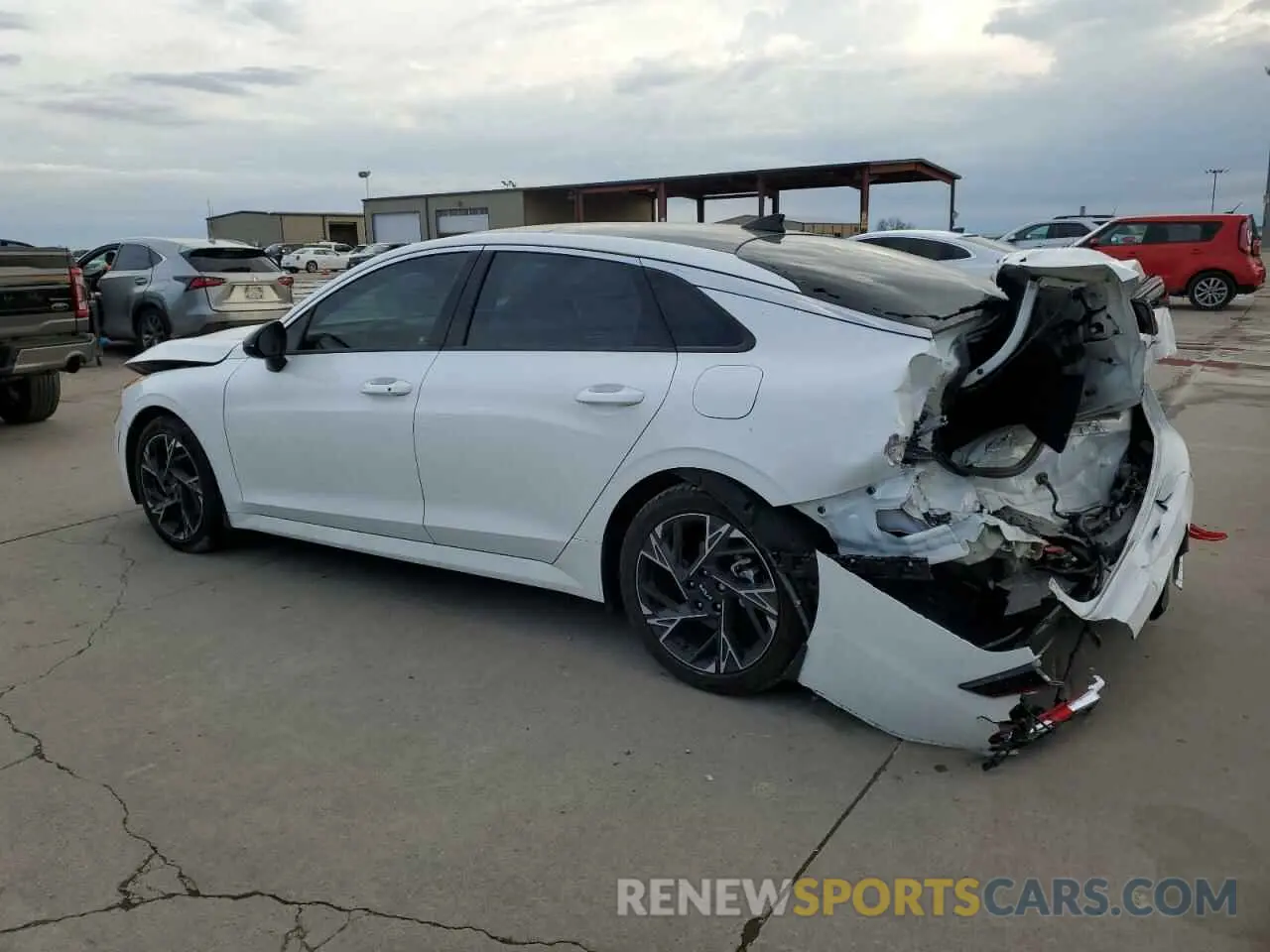 2 Photograph of a damaged car KNAG64J78S5297117 KIA K5 2025