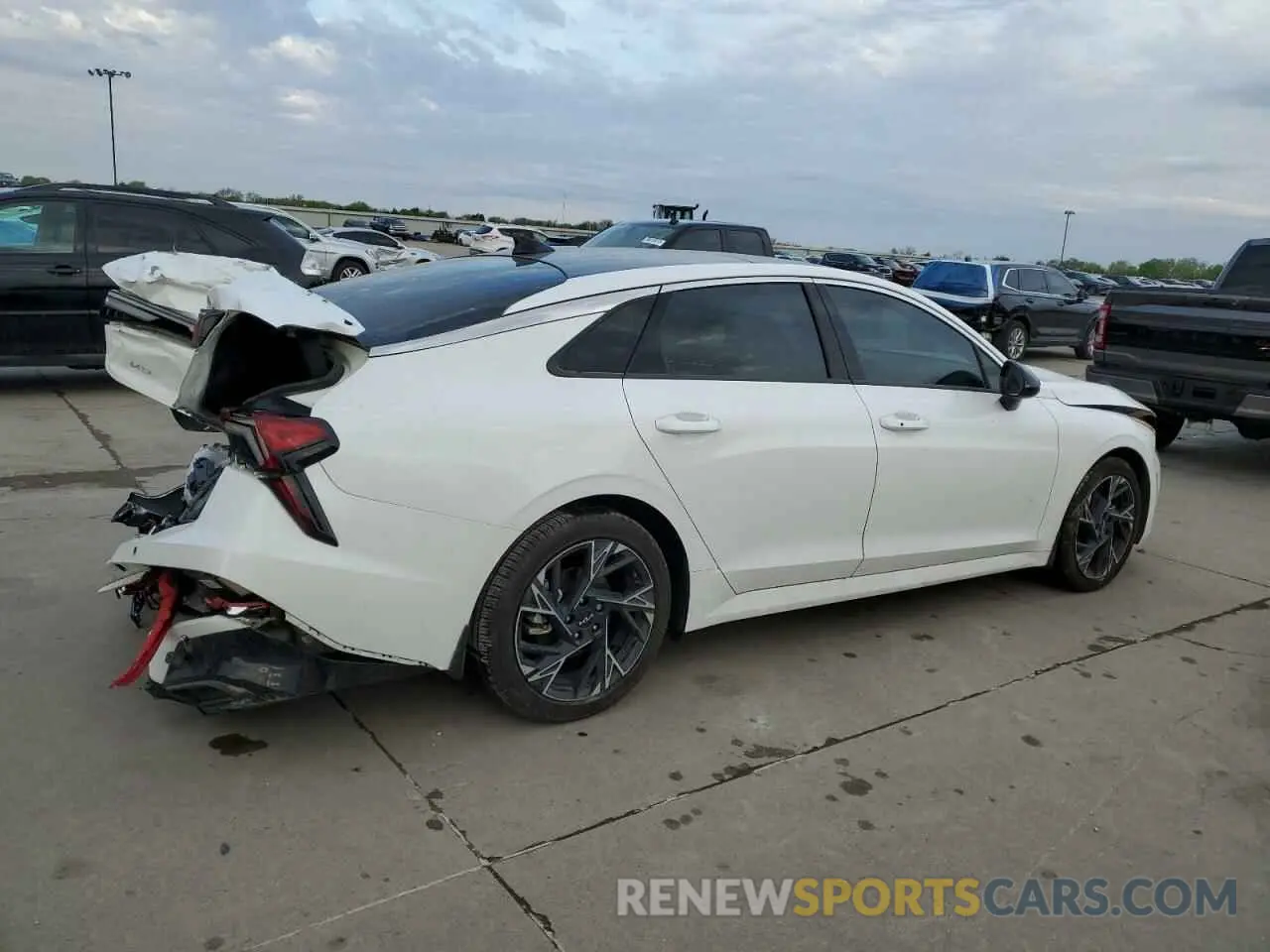 3 Photograph of a damaged car KNAG64J78S5297117 KIA K5 2025