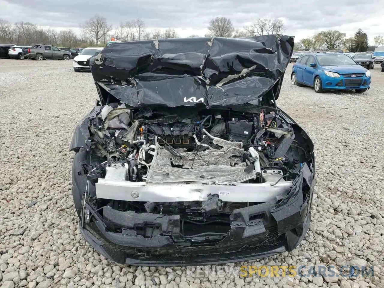 5 Photograph of a damaged car KNAG64J78S5310271 KIA K5 2025