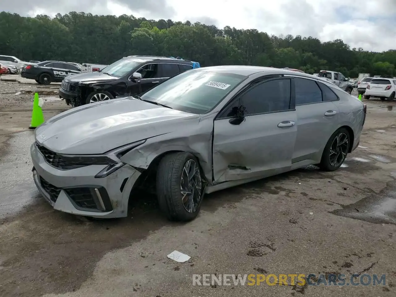 1 Photograph of a damaged car KNAG64J79S5280360 KIA K5 2025