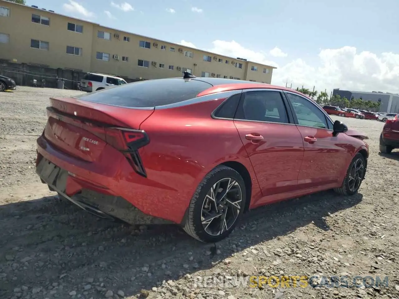 3 Photograph of a damaged car KNAG64J79S5281041 KIA K5 2025