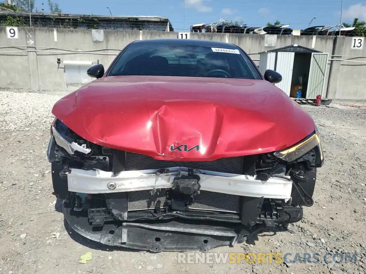5 Photograph of a damaged car KNAG64J79S5281041 KIA K5 2025