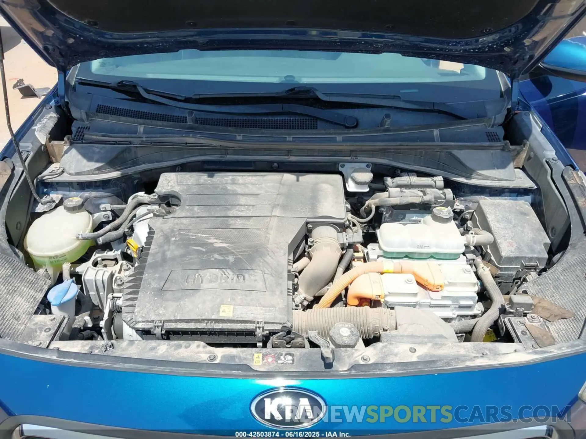 10 Фотография поврежденного автомобиля KNDCB3LC0K5276232 KIA NIRO 2019