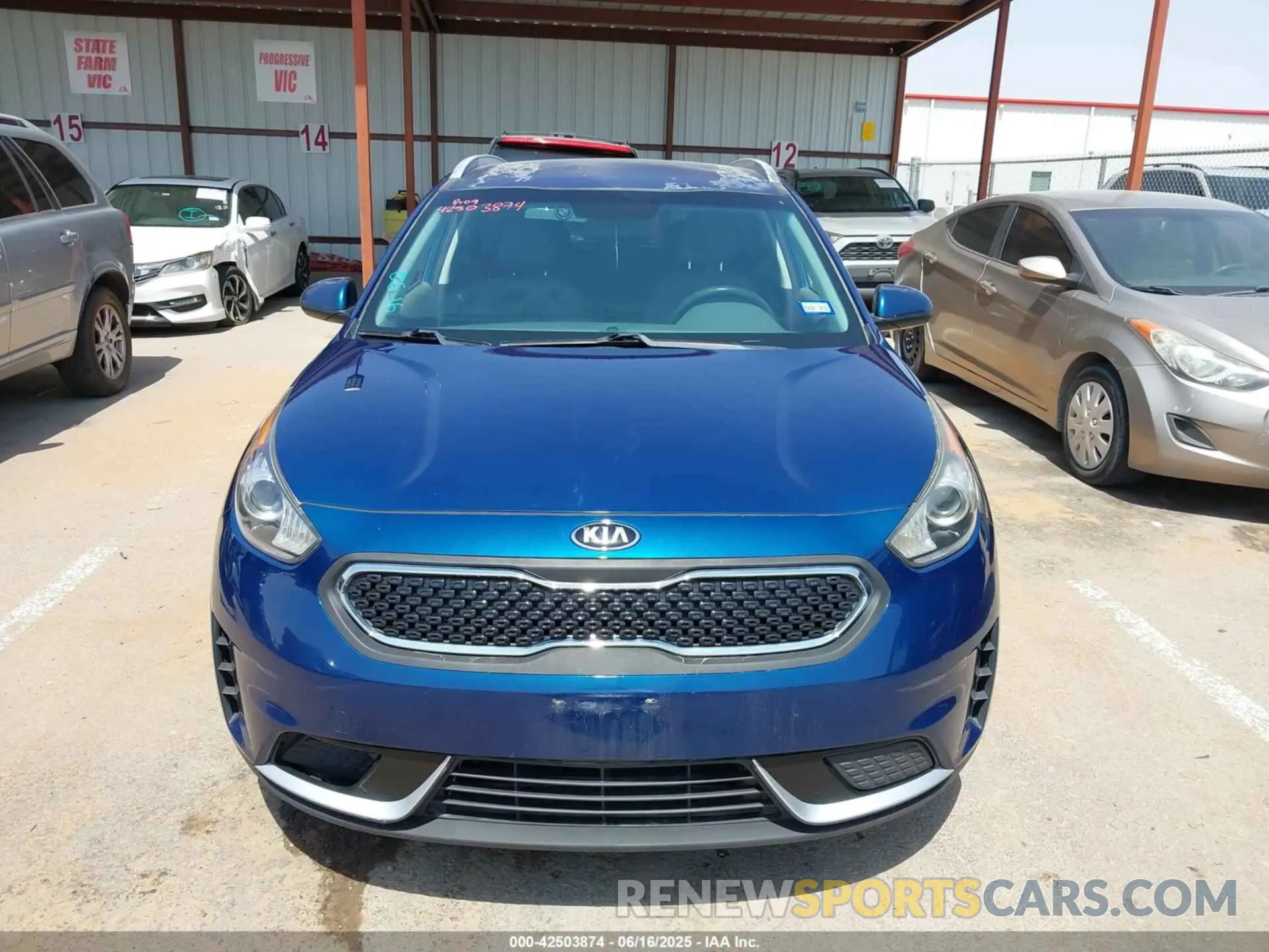 12 Фотография поврежденного автомобиля KNDCB3LC0K5276232 KIA NIRO 2019