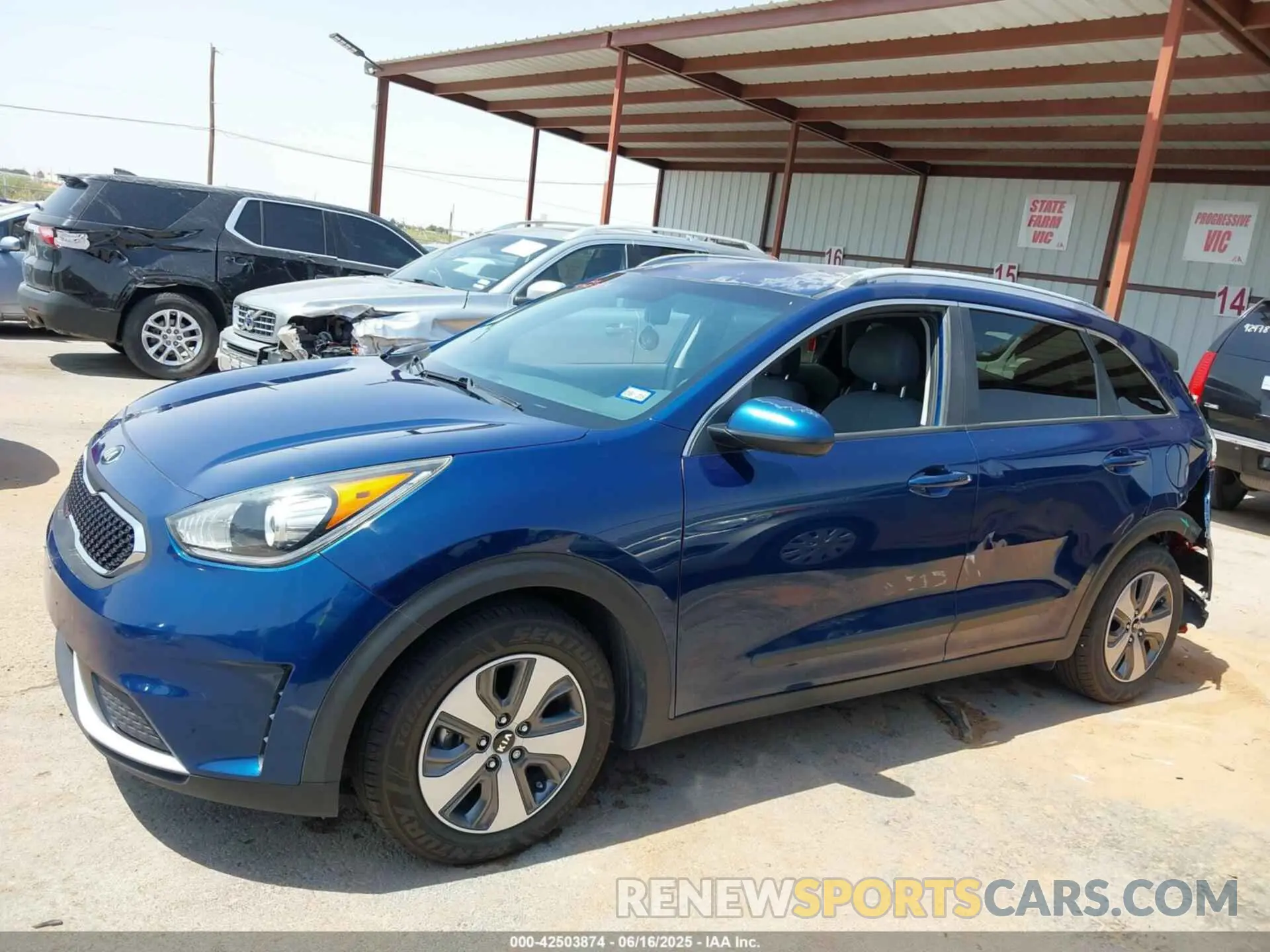 14 Фотография поврежденного автомобиля KNDCB3LC0K5276232 KIA NIRO 2019