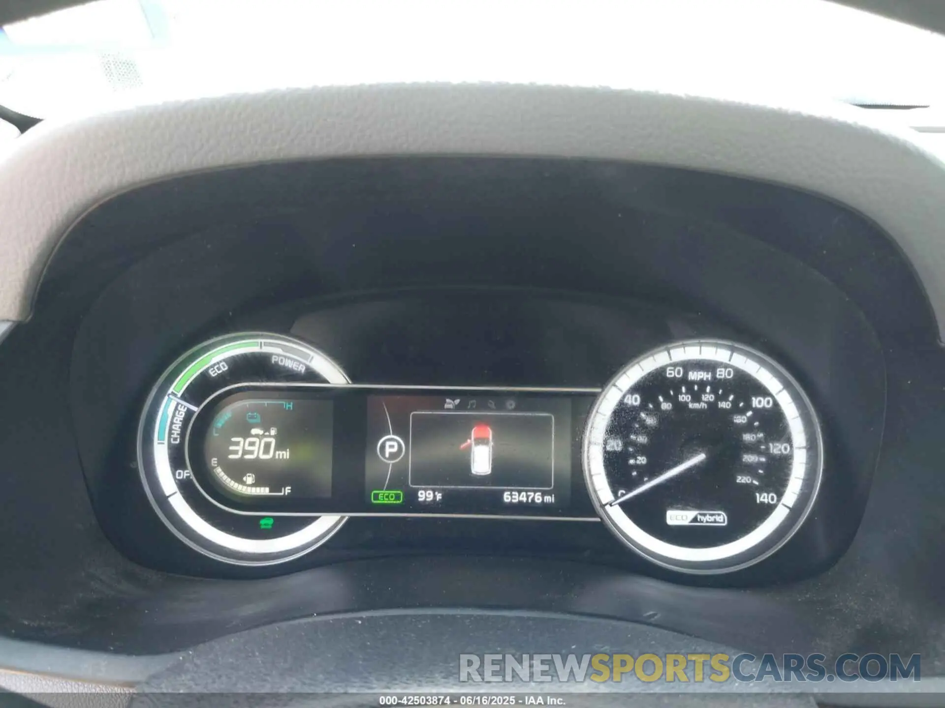 7 Фотография поврежденного автомобиля KNDCB3LC0K5276232 KIA NIRO 2019