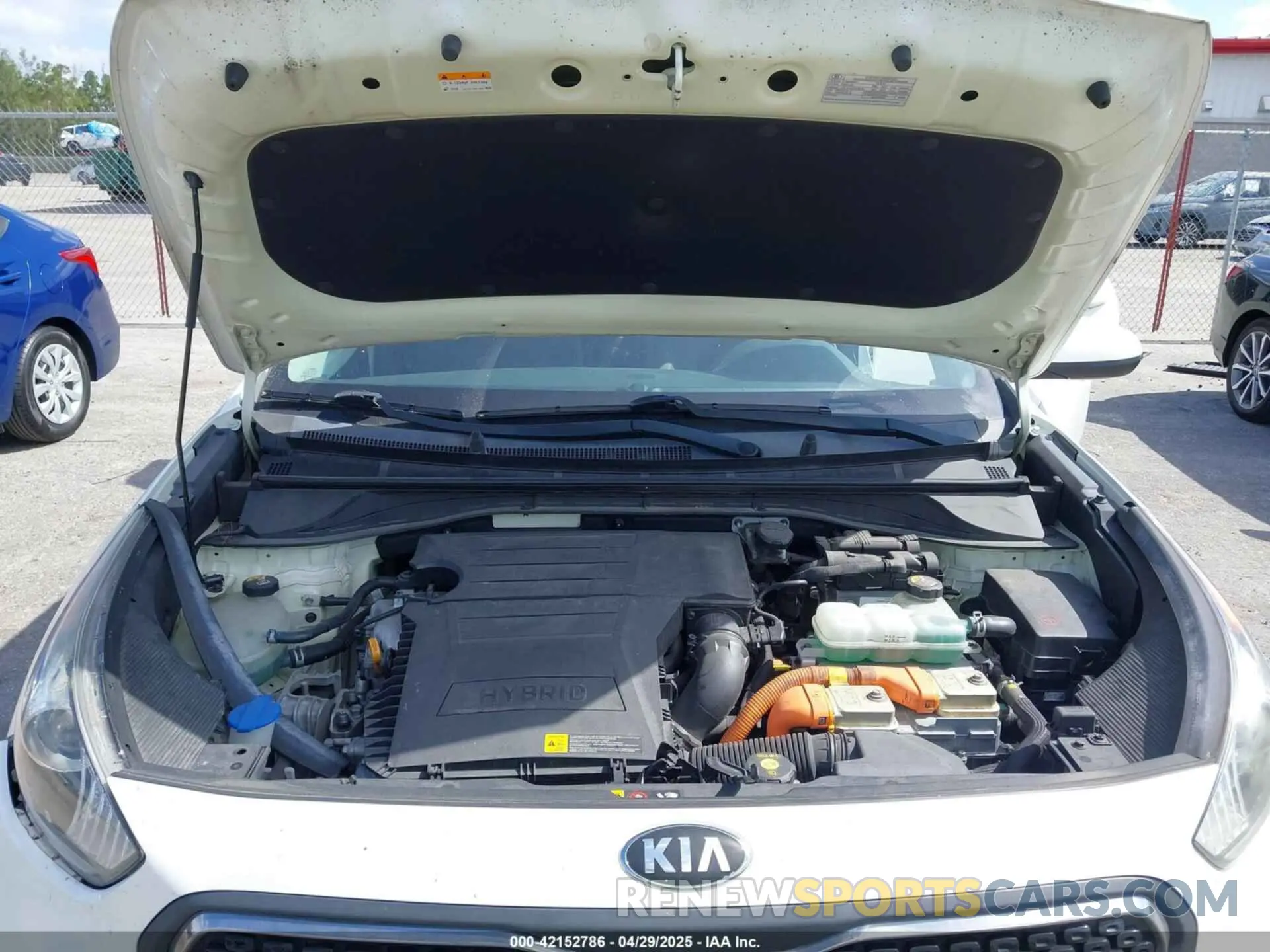 10 Фотография поврежденного автомобиля KNDCB3LC1K5239853 KIA NIRO 2019