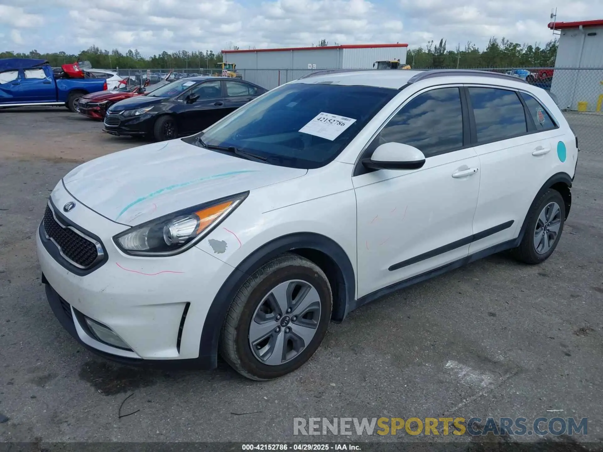 2 Фотография поврежденного автомобиля KNDCB3LC1K5239853 KIA NIRO 2019