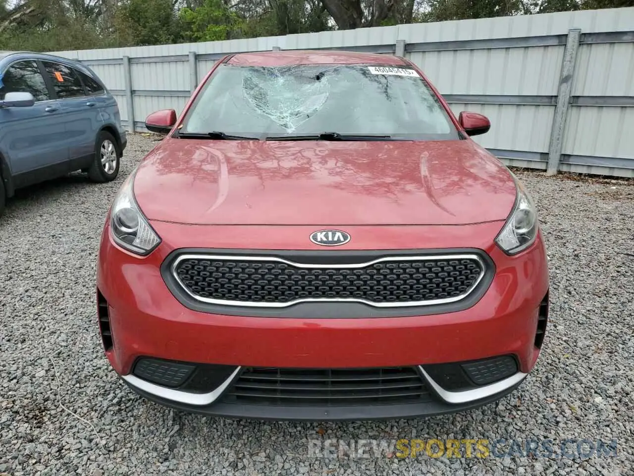 5 Photograph of a damaged car KNDCB3LC1K5241361 KIA NIRO 2019