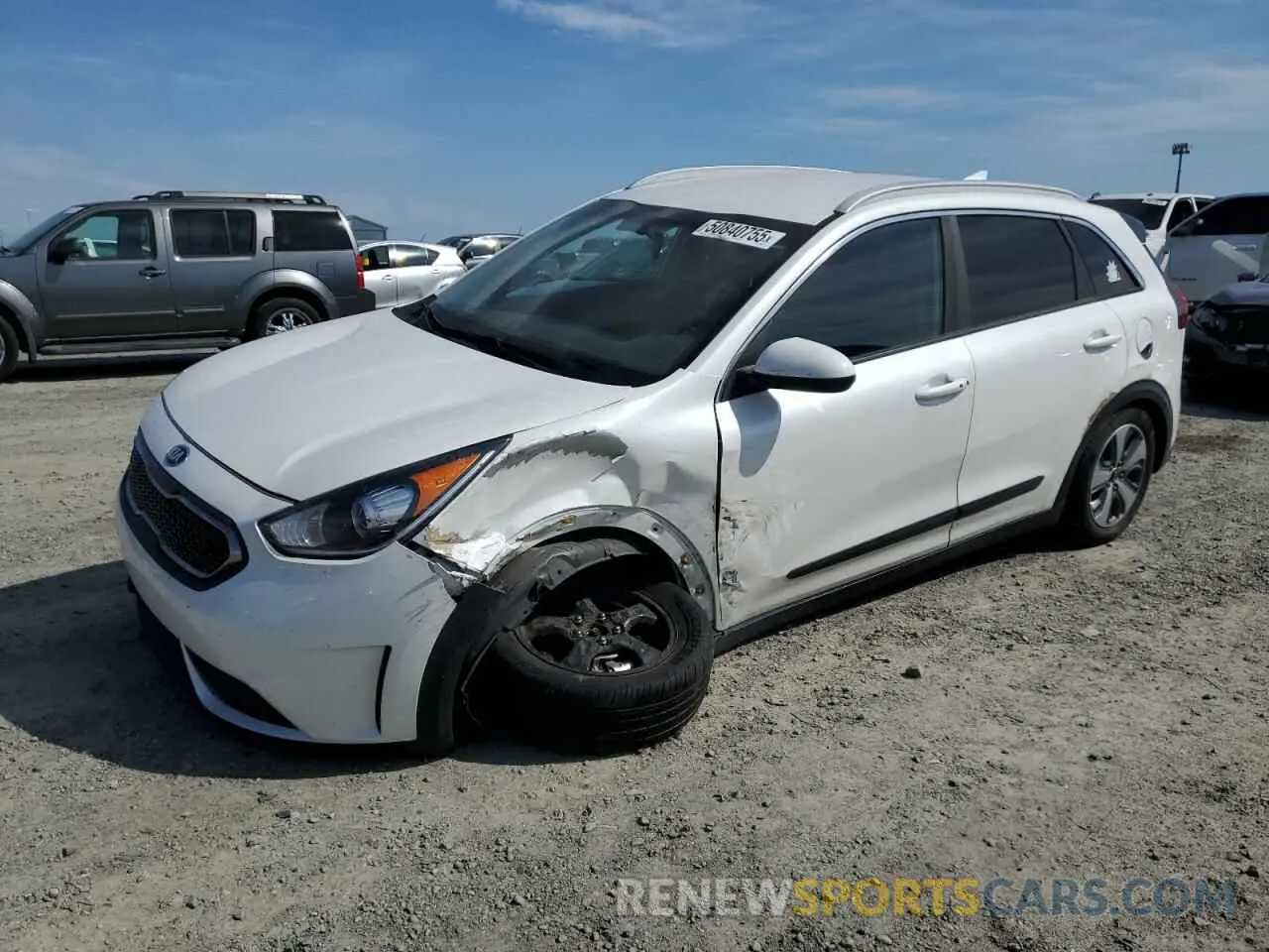 1 Фотография поврежденного автомобиля KNDCB3LC1K5266082 KIA NIRO 2019