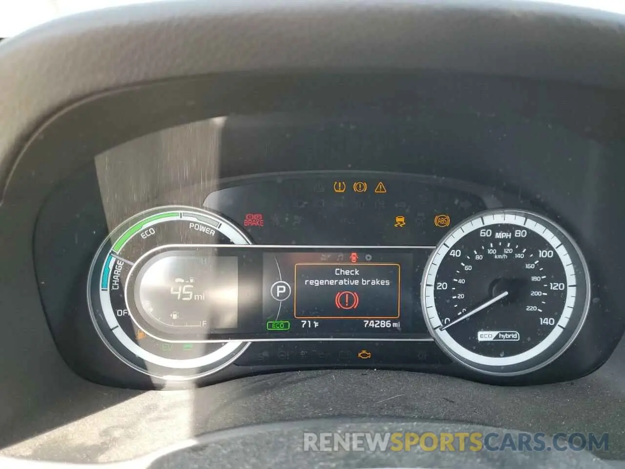 9 Фотография поврежденного автомобиля KNDCB3LC1K5266082 KIA NIRO 2019
