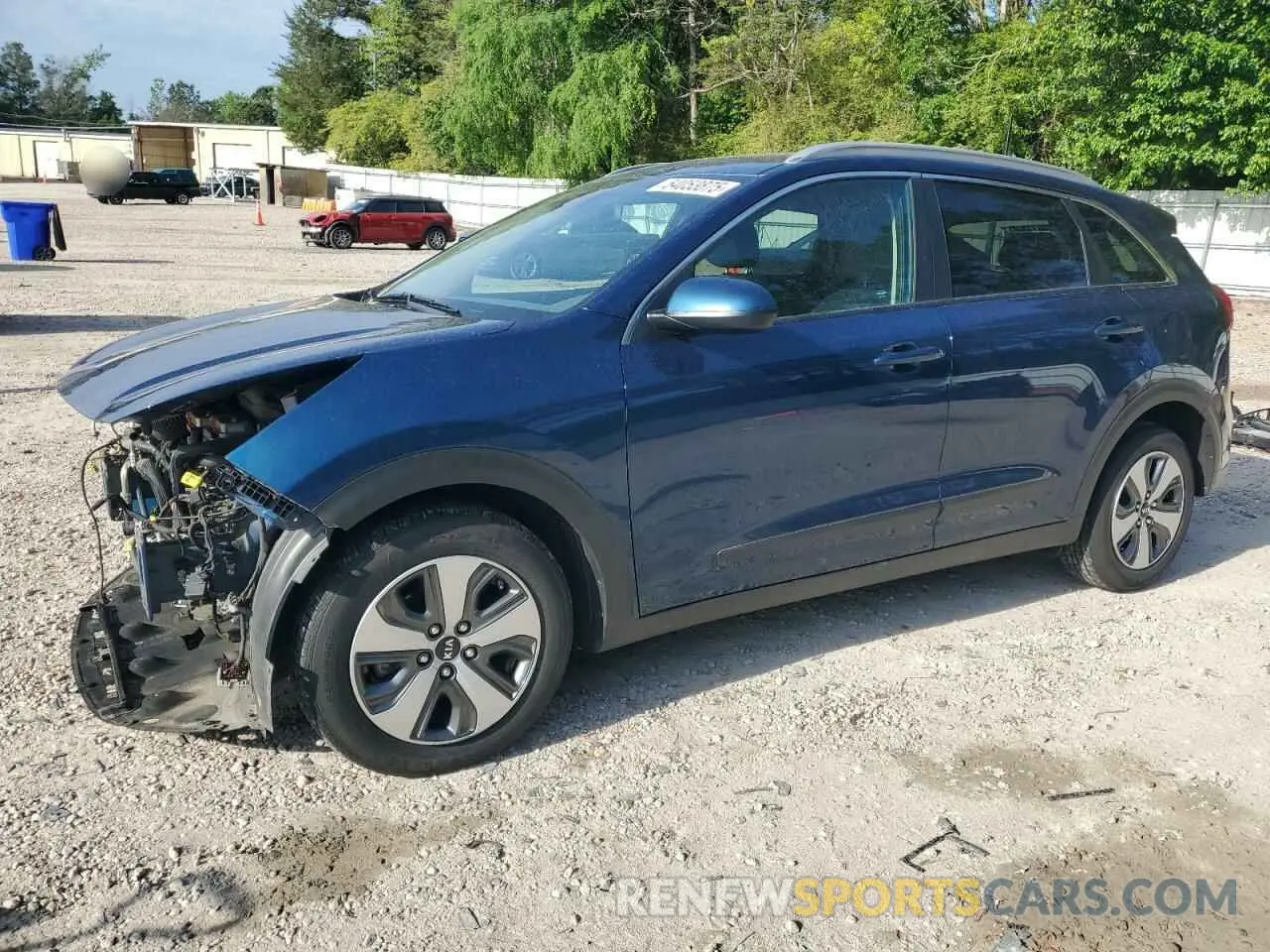 1 Photograph of a damaged car KNDCB3LC1K5296974 KIA NIRO 2019