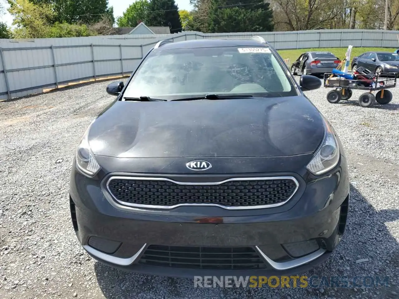 5 Photograph of a damaged car KNDCB3LC2K5334311 KIA NIRO 2019