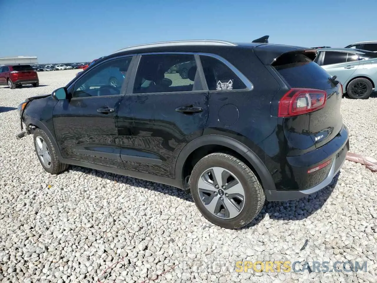2 Photograph of a damaged car KNDCB3LC3K5240941 KIA NIRO 2019