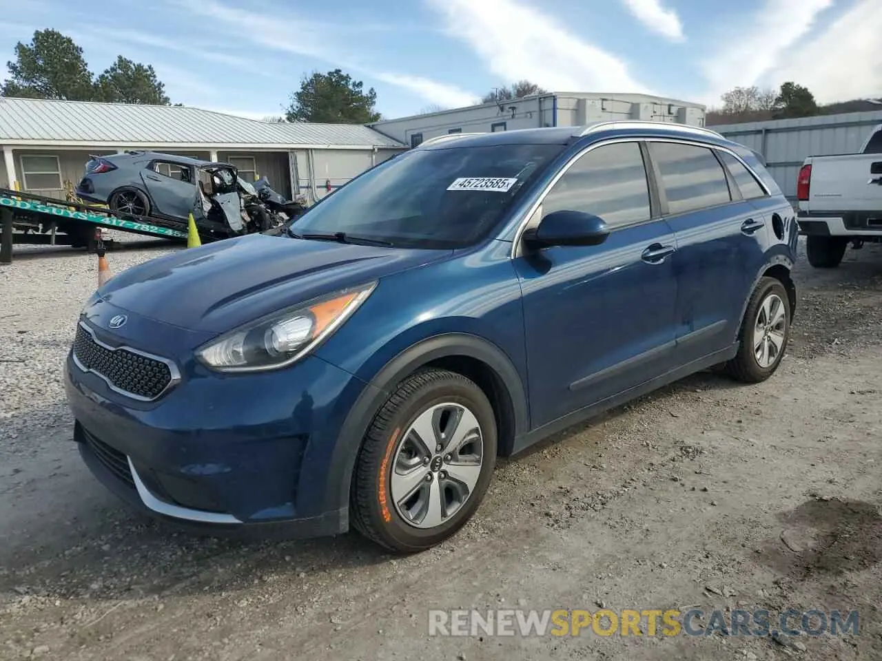 1 Фотография поврежденного автомобиля KNDCB3LC4K5223128 KIA NIRO 2019