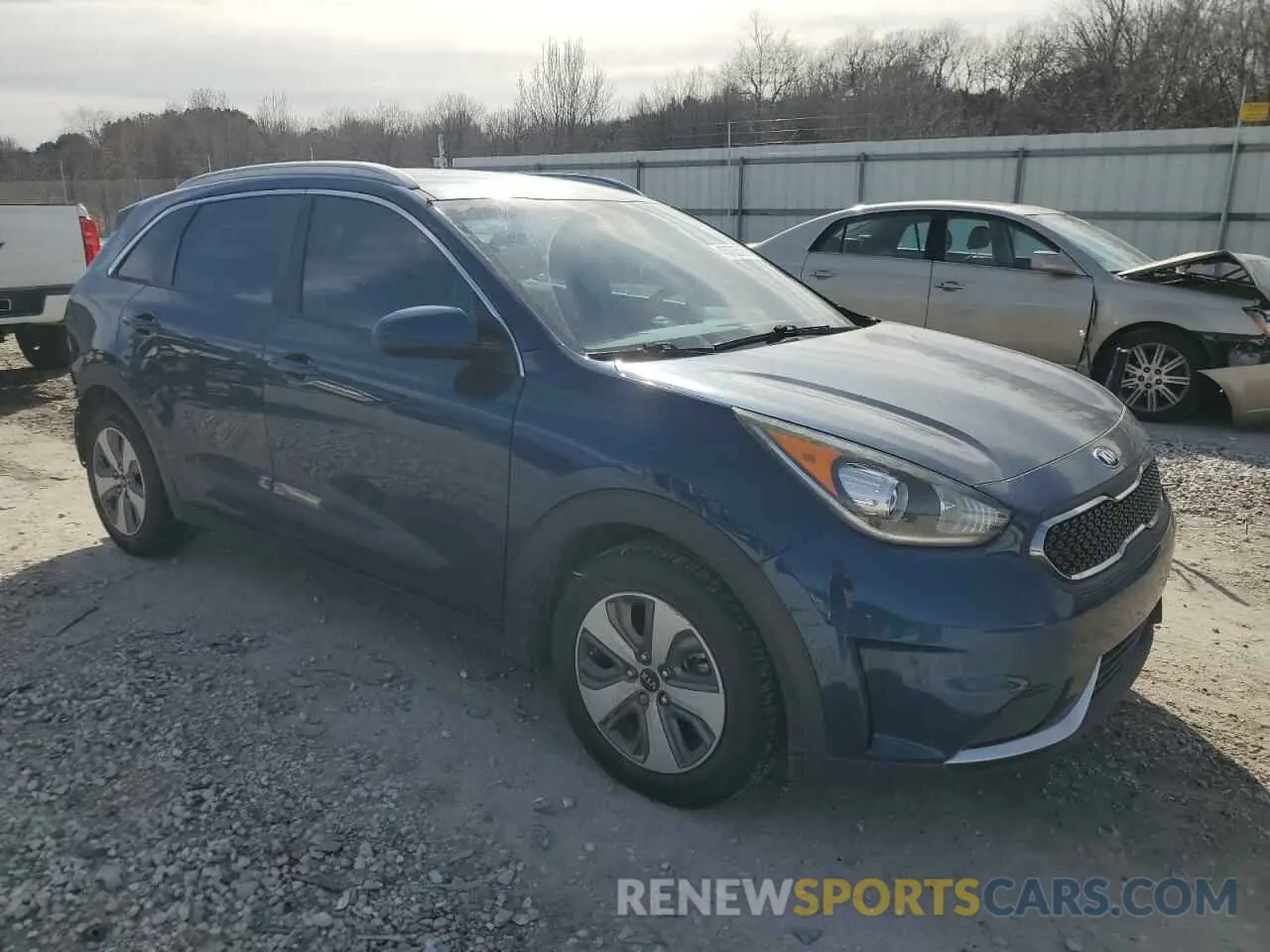 4 Фотография поврежденного автомобиля KNDCB3LC4K5223128 KIA NIRO 2019