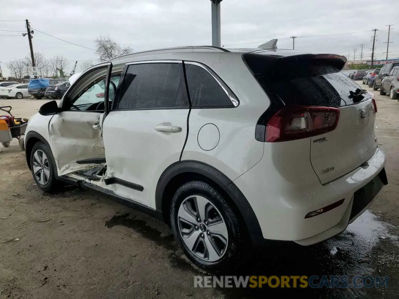 2 Фотография поврежденного автомобиля KNDCB3LC4K5305022 KIA NIRO 2019
