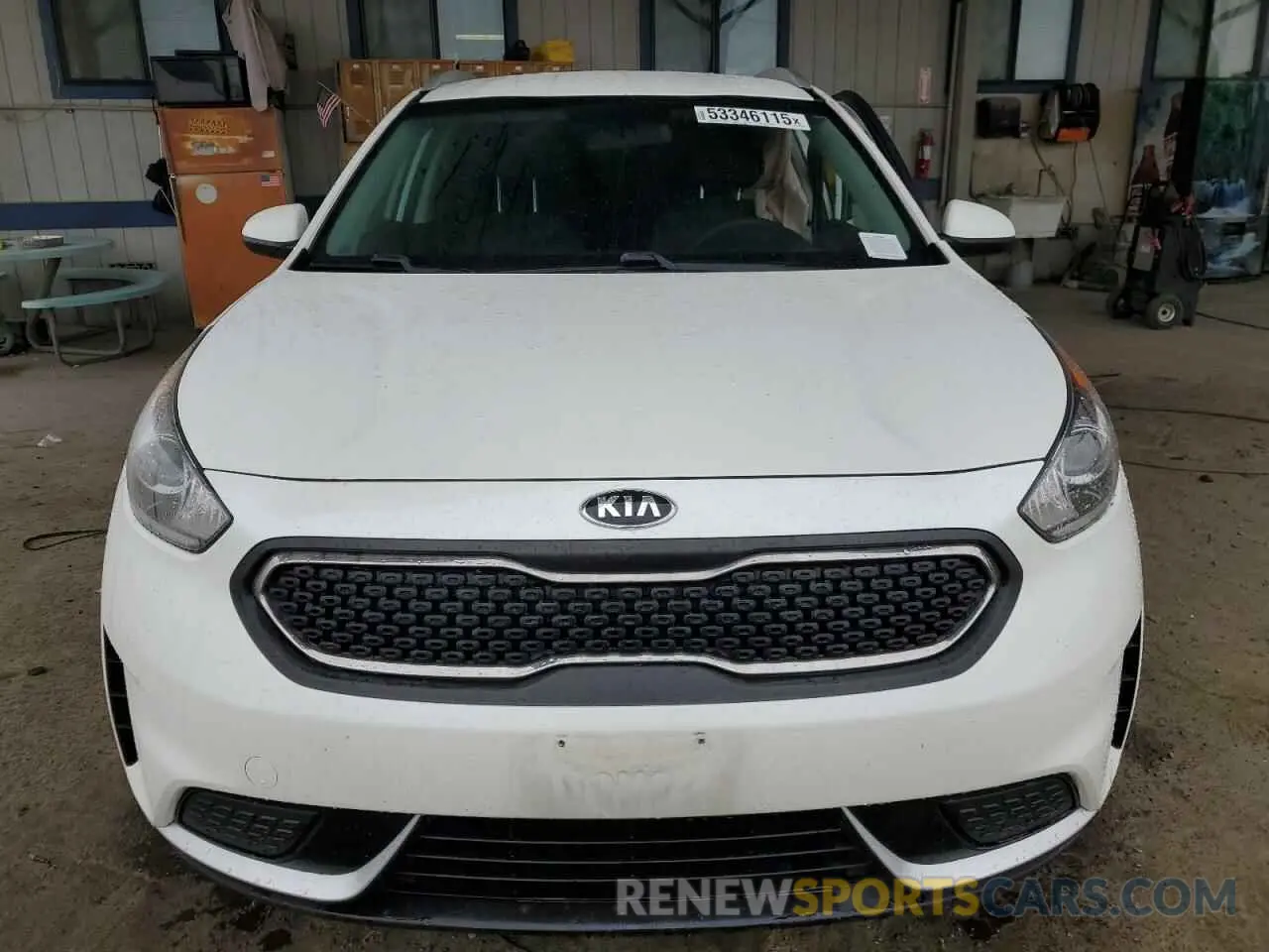 5 Фотография поврежденного автомобиля KNDCB3LC4K5305022 KIA NIRO 2019