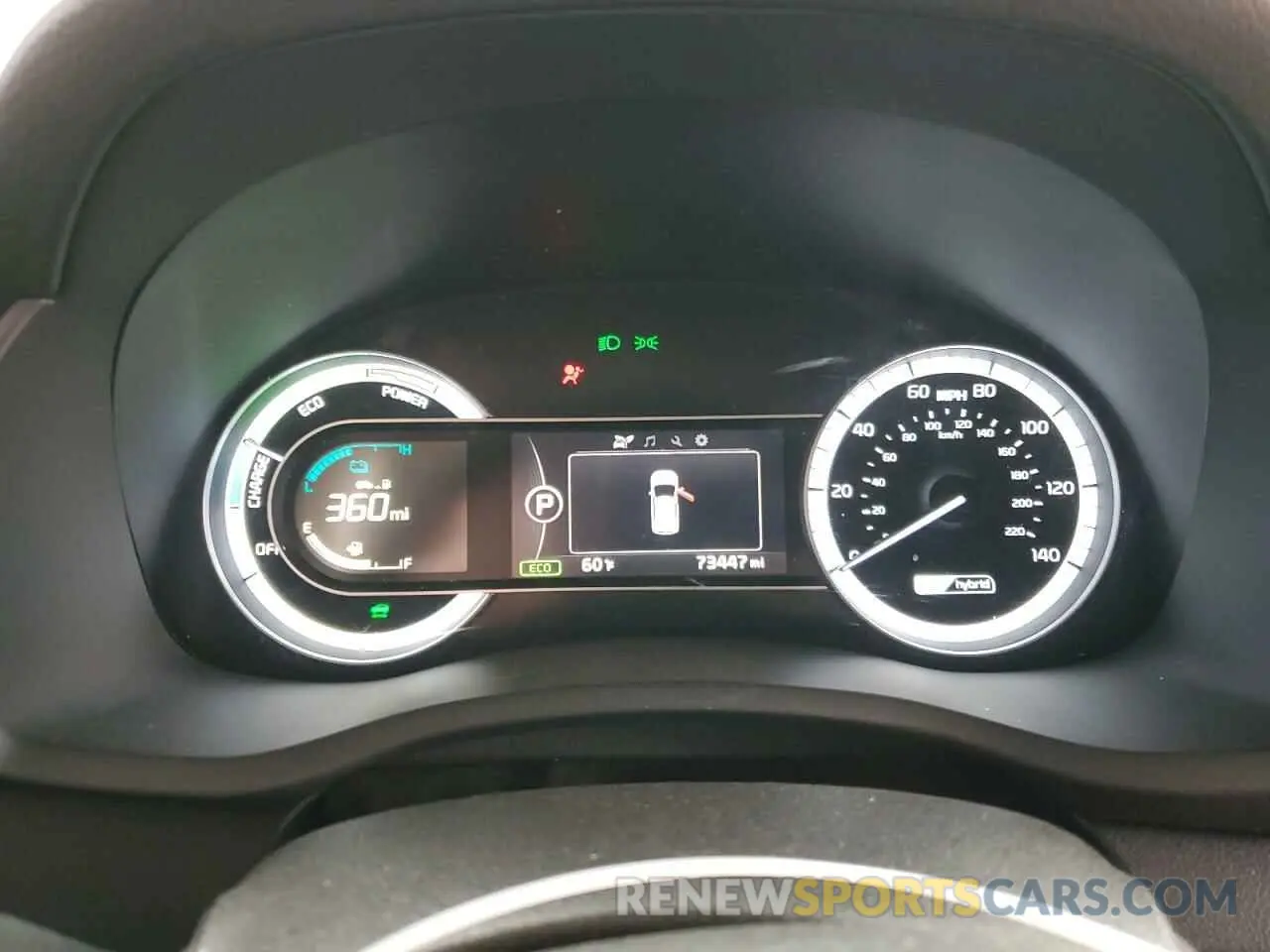 9 Фотография поврежденного автомобиля KNDCB3LC4K5305022 KIA NIRO 2019
