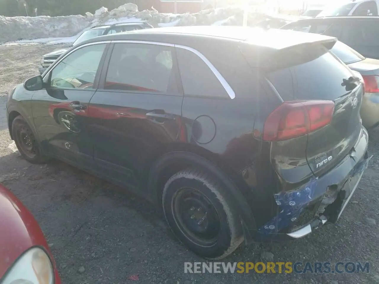 2 Photograph of a damaged car KNDCB3LC7K5257225 KIA NIRO 2019